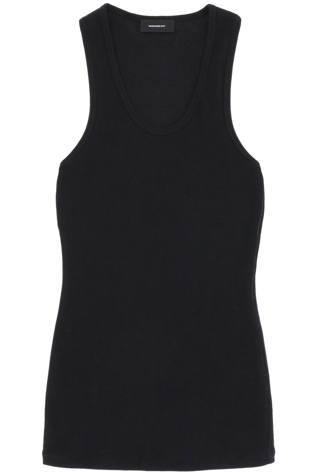 Wardrobe.Nyc ribbed sleeveless top with image 0