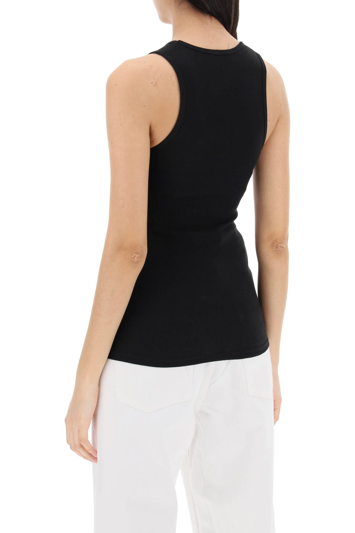 Wardrobe.Nyc ribbed sleeveless top with image 2