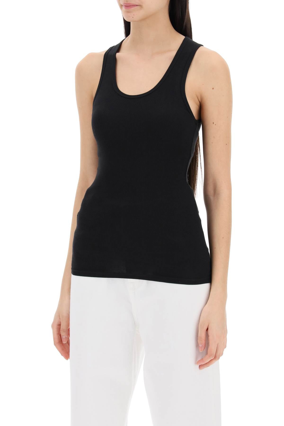 Wardrobe.Nyc ribbed sleeveless top with image 3