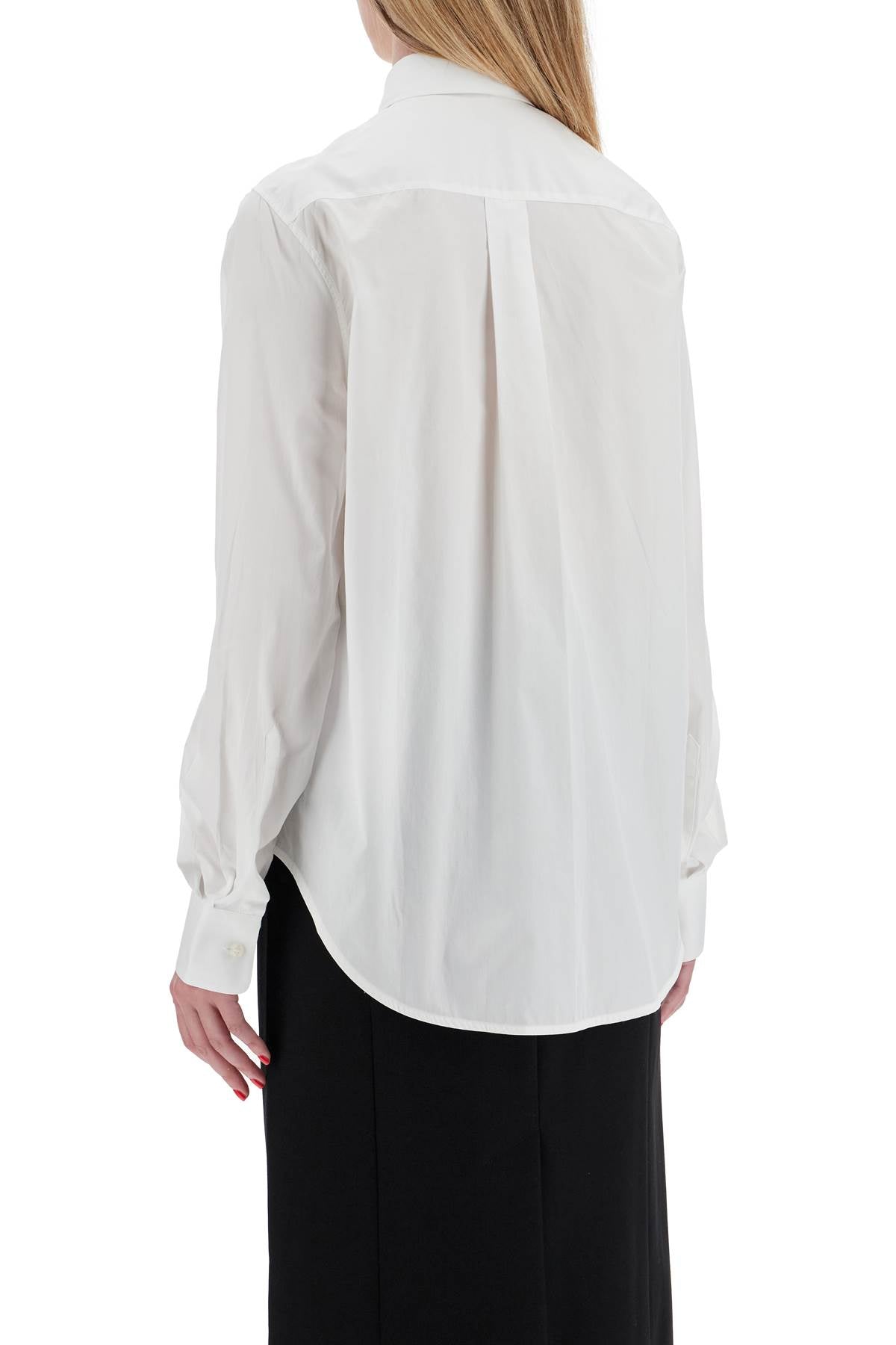 Wardrobe.NYC Flared Cotton Poplin Shirt for Women image 2