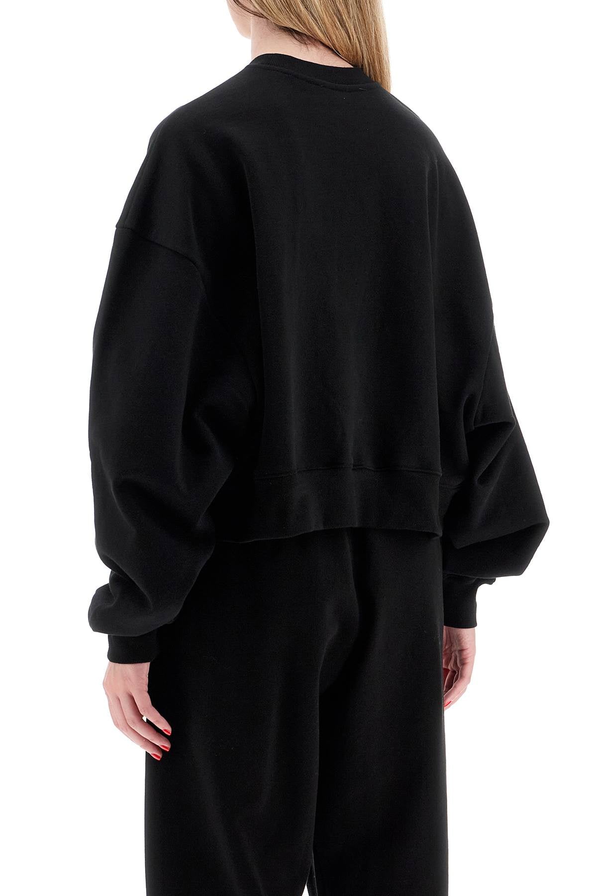 Wardrobe.Nyc "cropped sweatshirt with puffed sleeves image 2