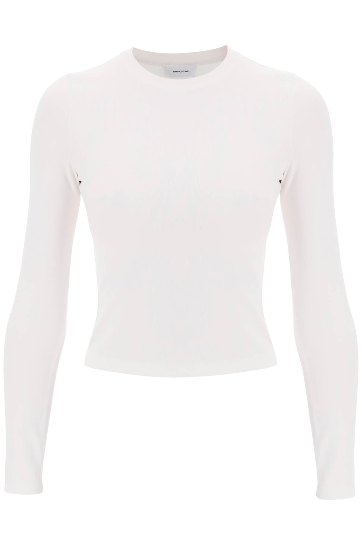 WARDROBE.NYC Long-Sleeve Interlock Jersey T-Shirt image 0