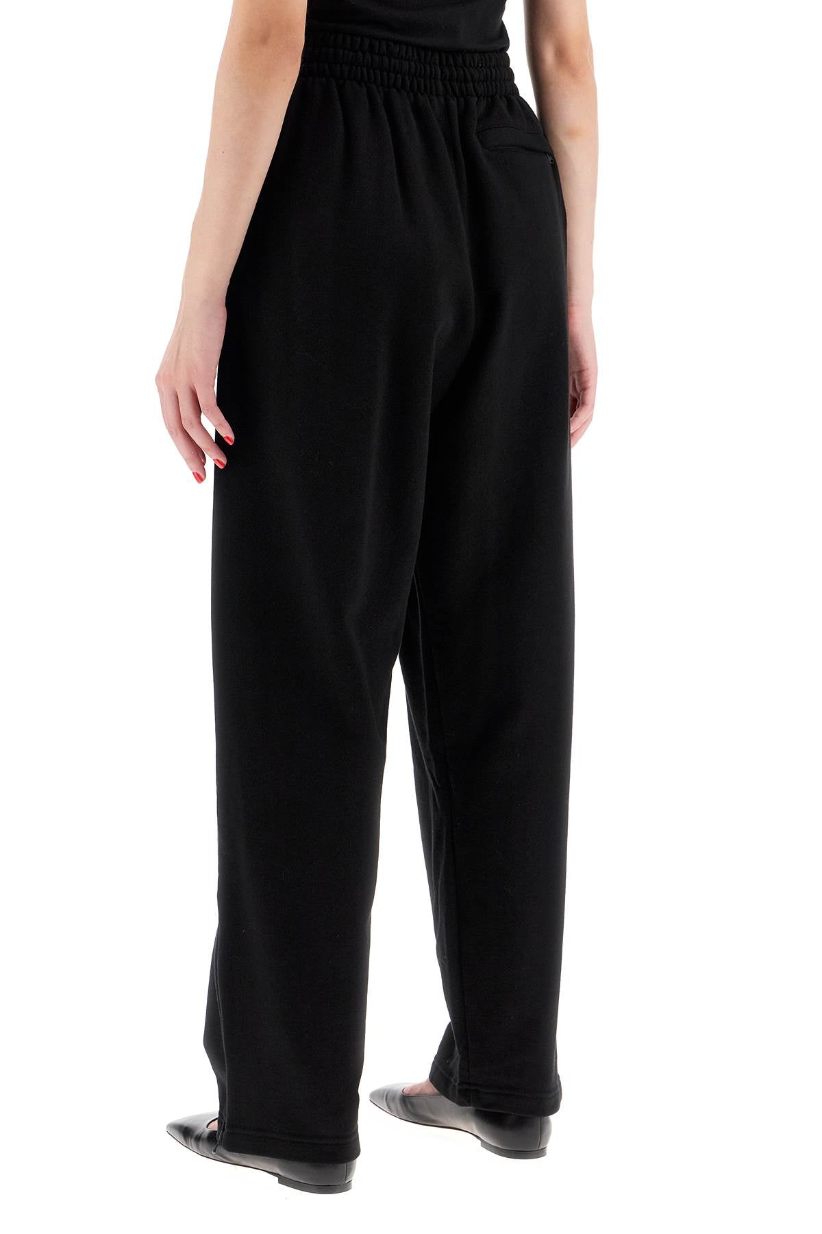 Wardrobe.NYC Wide Leg Cotton Joggers image 2