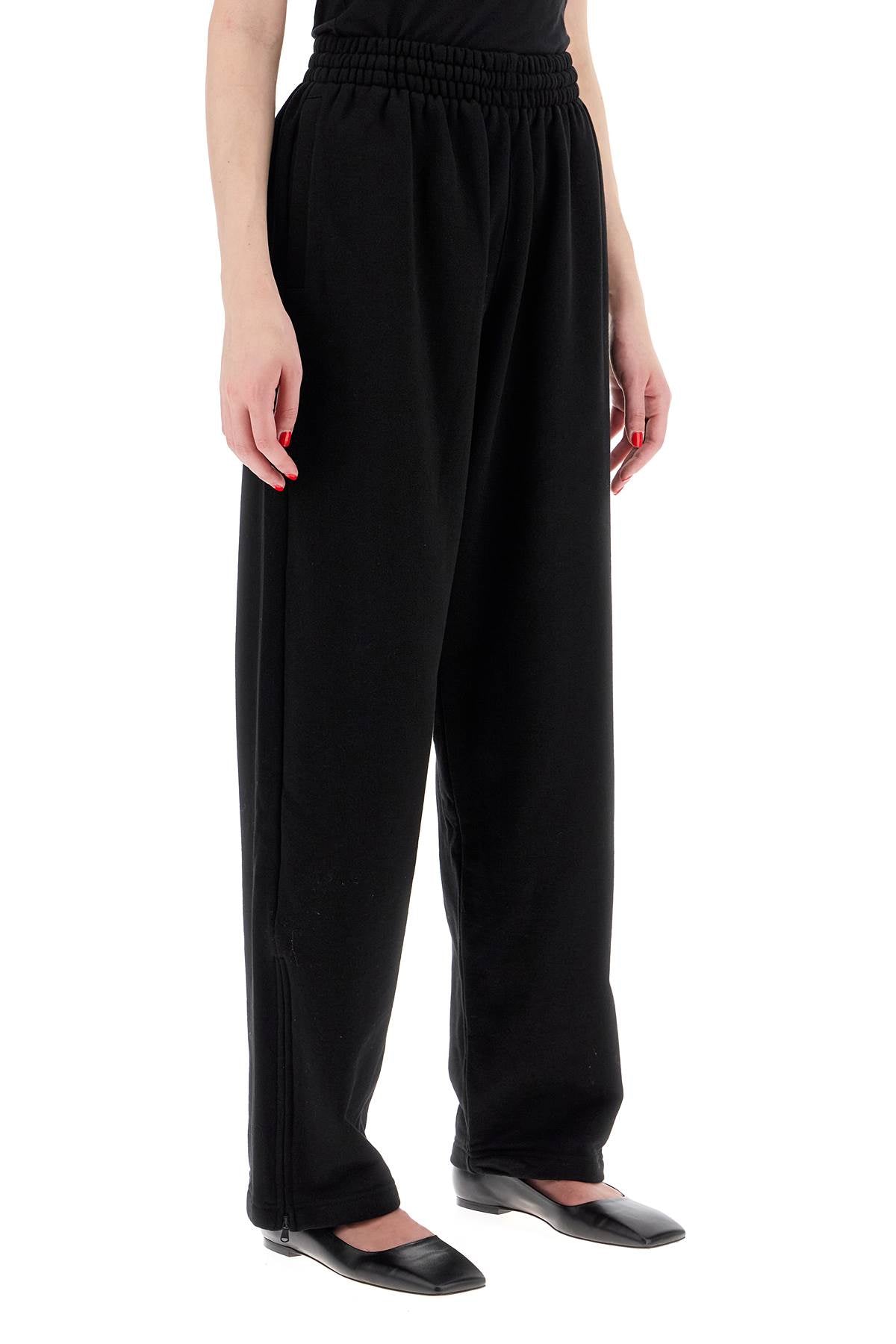 Wardrobe.NYC Wide Leg Cotton Joggers image 1