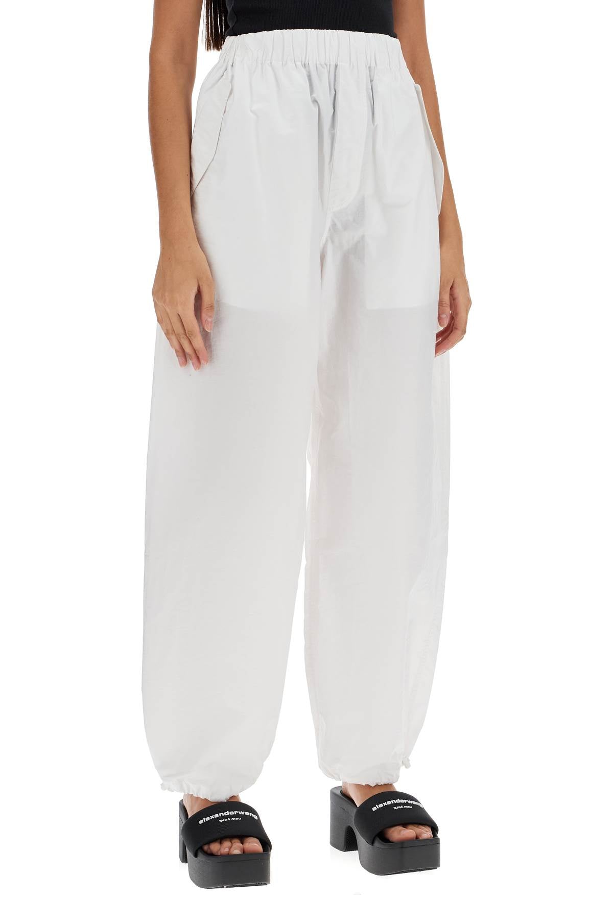 Wardrobe.NYC Parachute Poplin Wide Leg Pants image 1