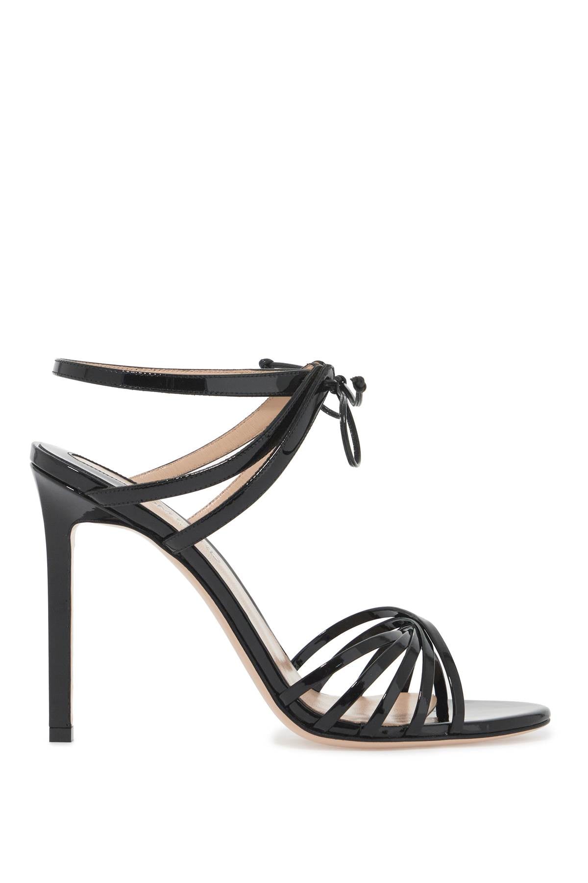 Tom Ford glossy sandals with criss-cross image 0