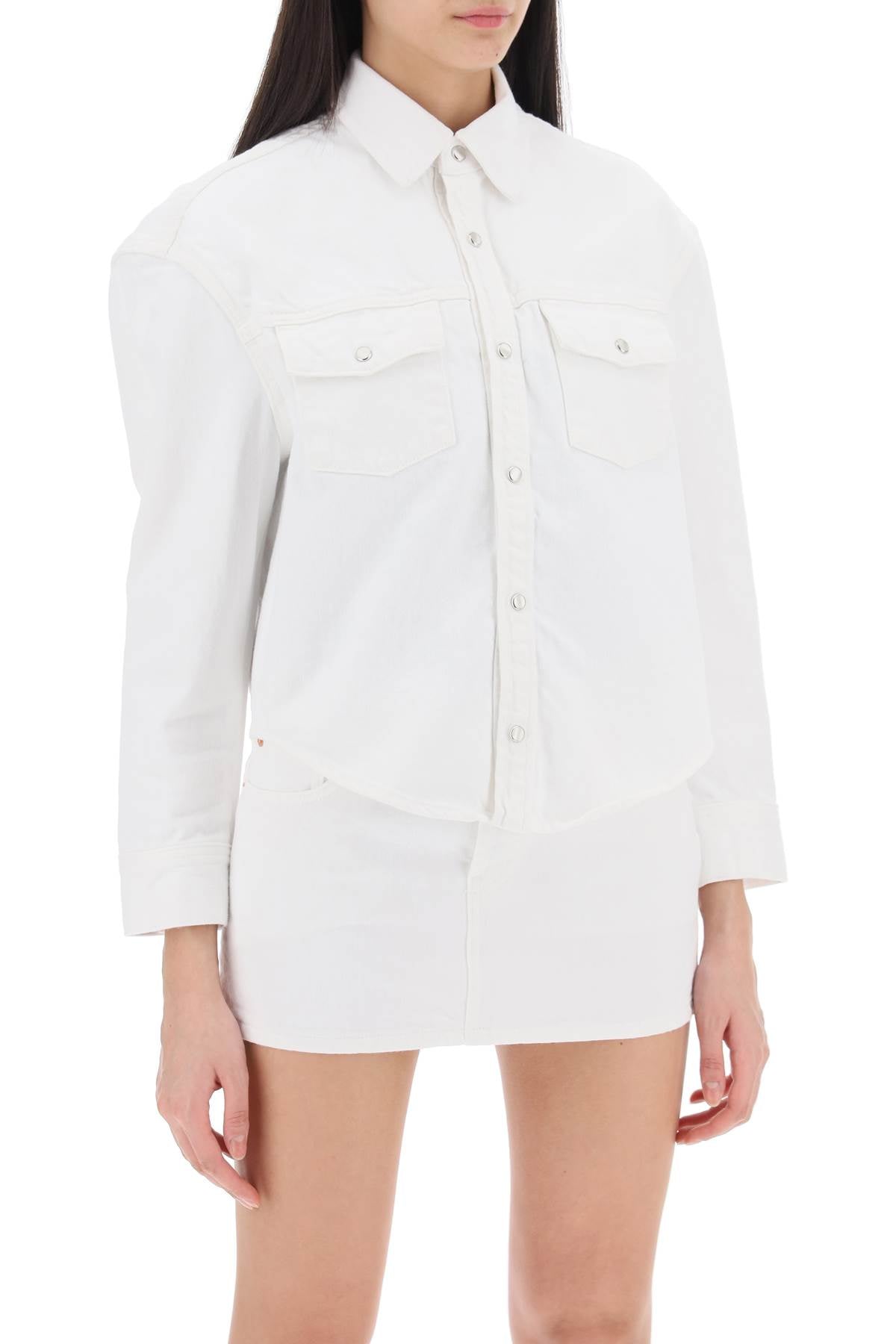 Wardrobe.Nyc boxy denim overshirt image 1