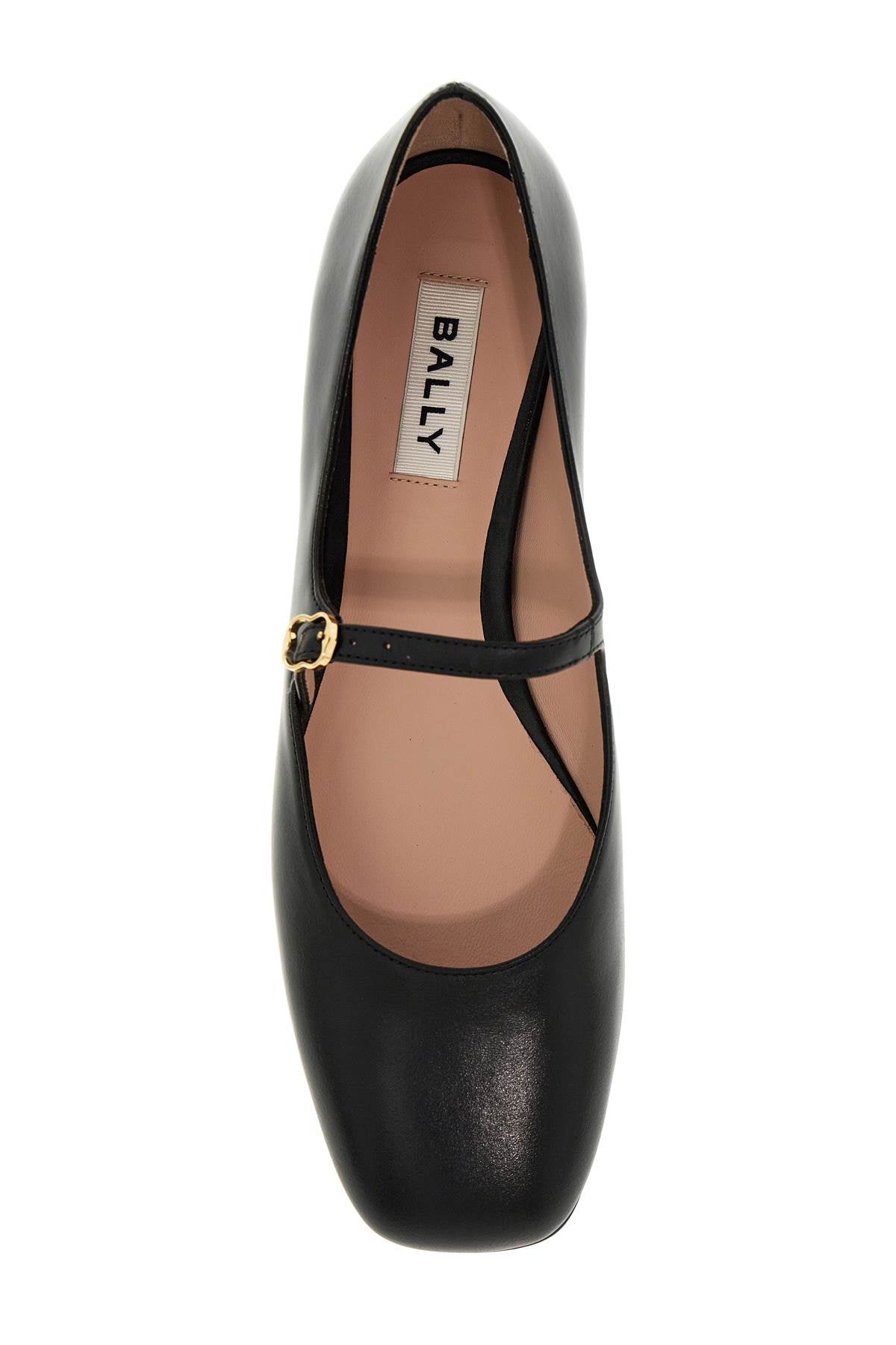 Bally Ballyrina Leather Ballerina Flats with Adjustable Strap image 1