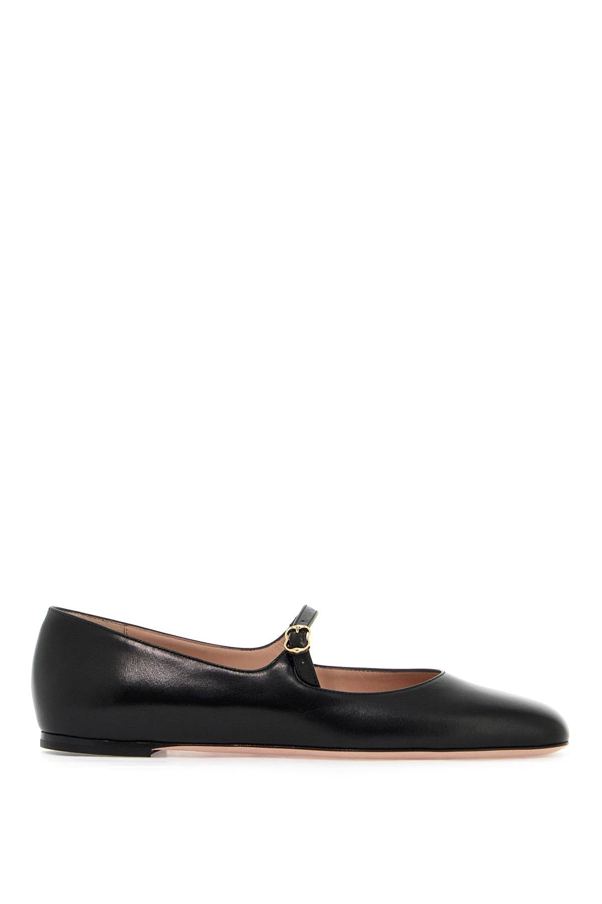 Bally Ballyrina Leather Ballerina Flats with Adjustable Strap image 0