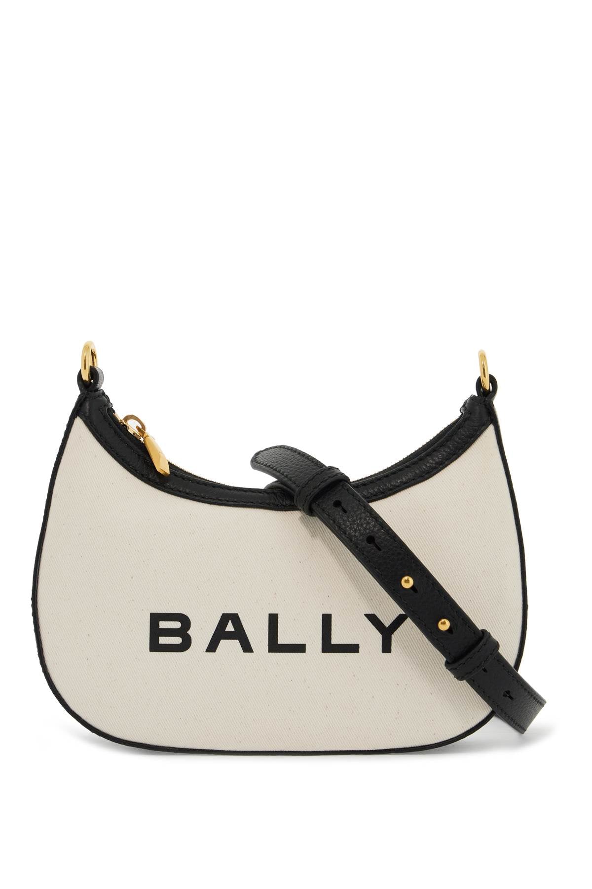 Bally Ellipse Bar Shoulder Bag - Organic Cotton and Leather image 0