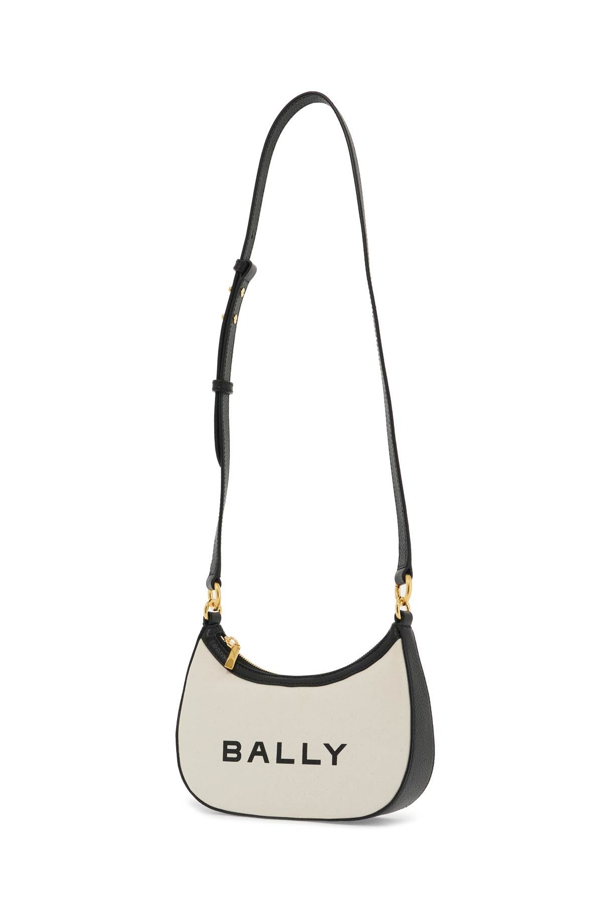 Bally Ellipse Bar Shoulder Bag - Organic Cotton and Leather image 2