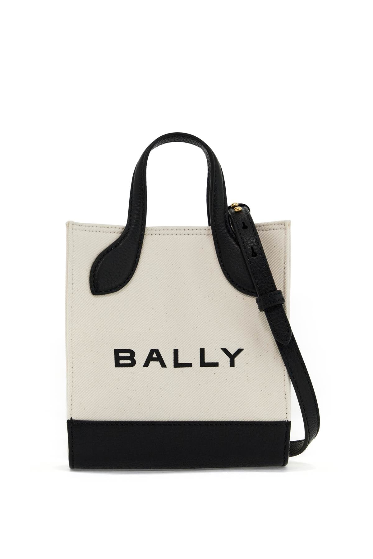 Bally Bar Keep On Mini Fabric Handbag - Organic Cotton Drill image 0