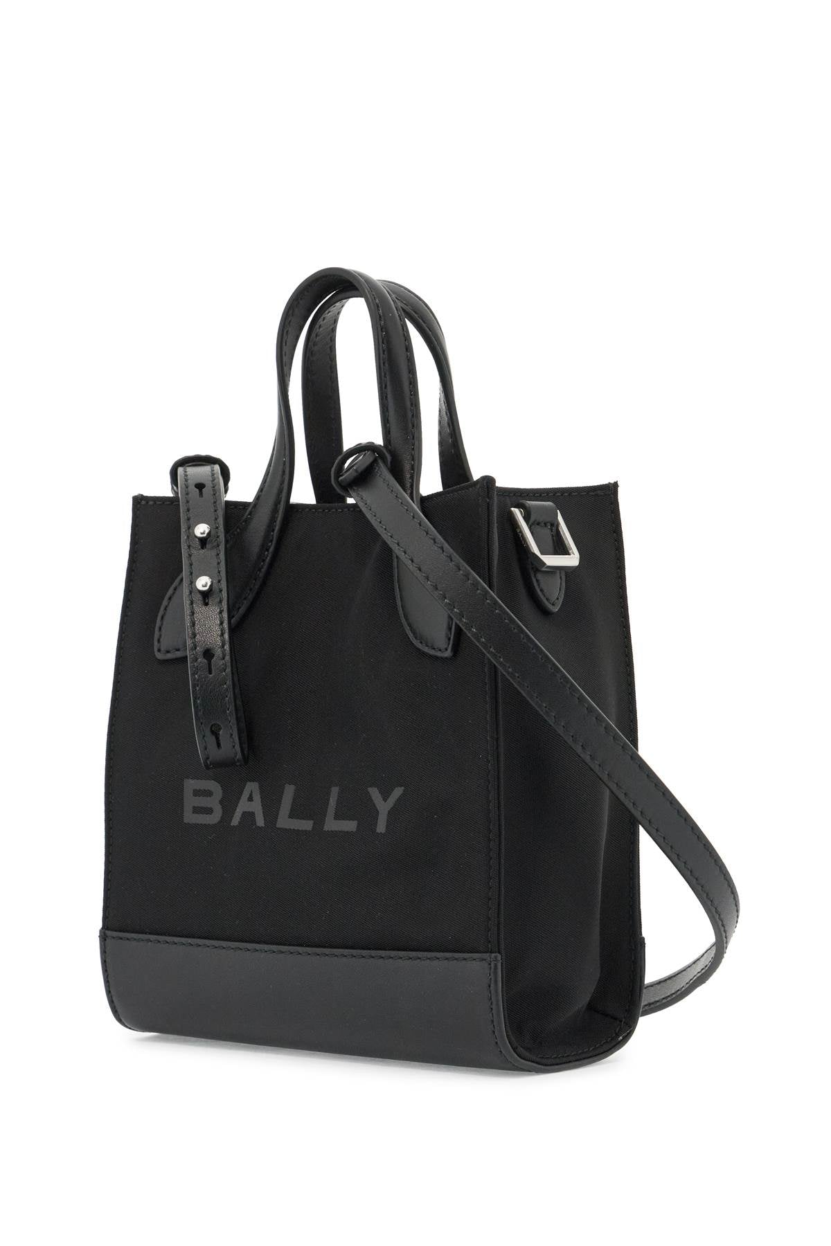 Bally Bar Keep On Mini Canvas Handbag image 2