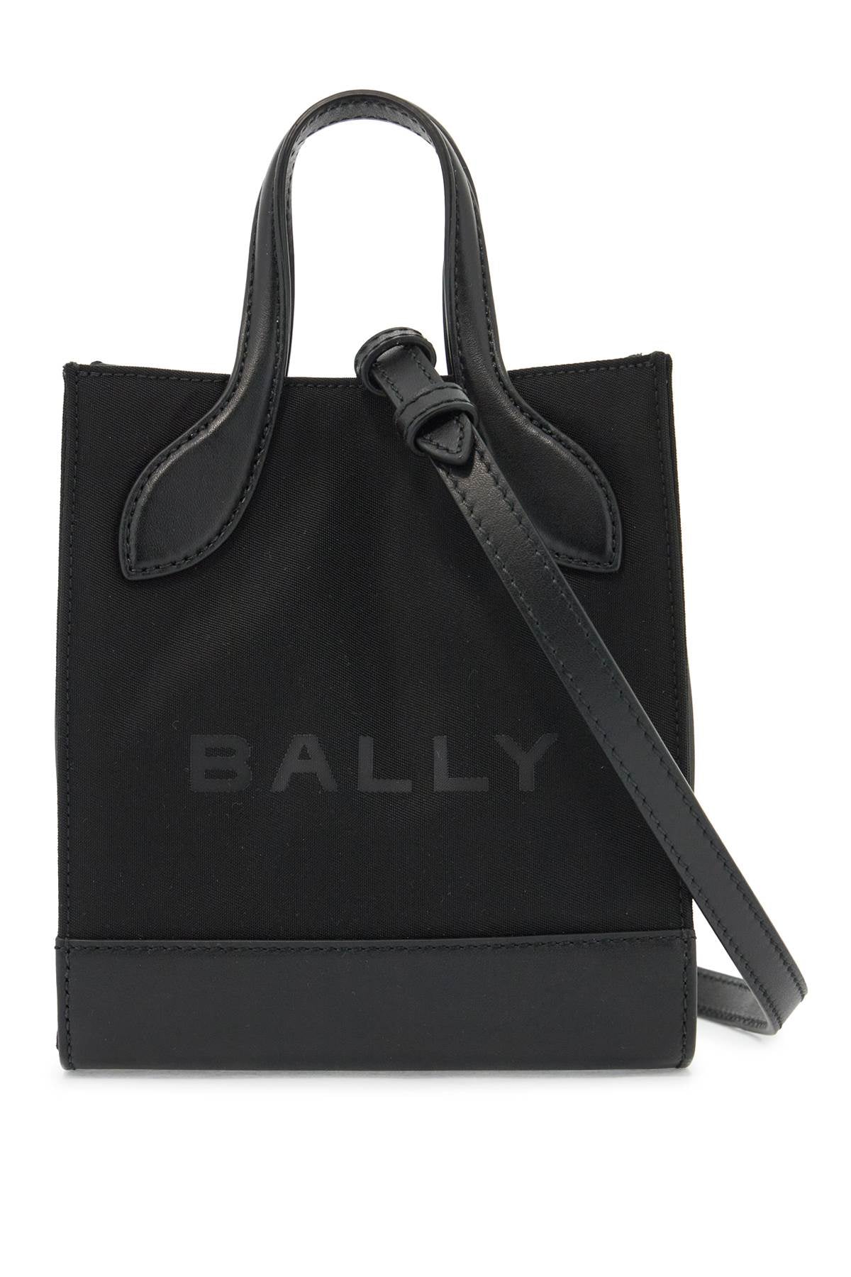 Bally Bar Keep On Mini Canvas Handbag image 0