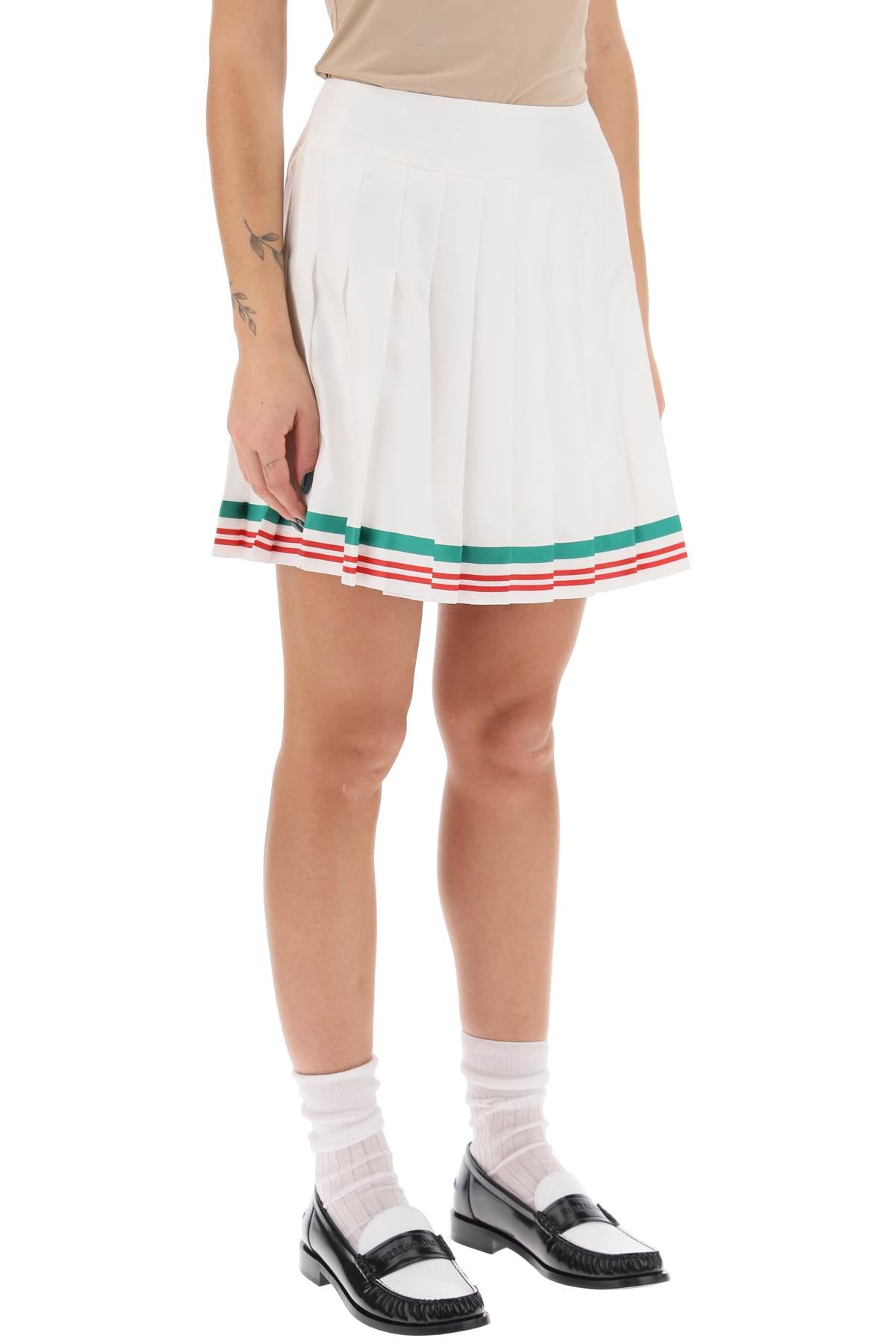 Casablanca Casaway Pleated Tennis Mini Skirt image 1