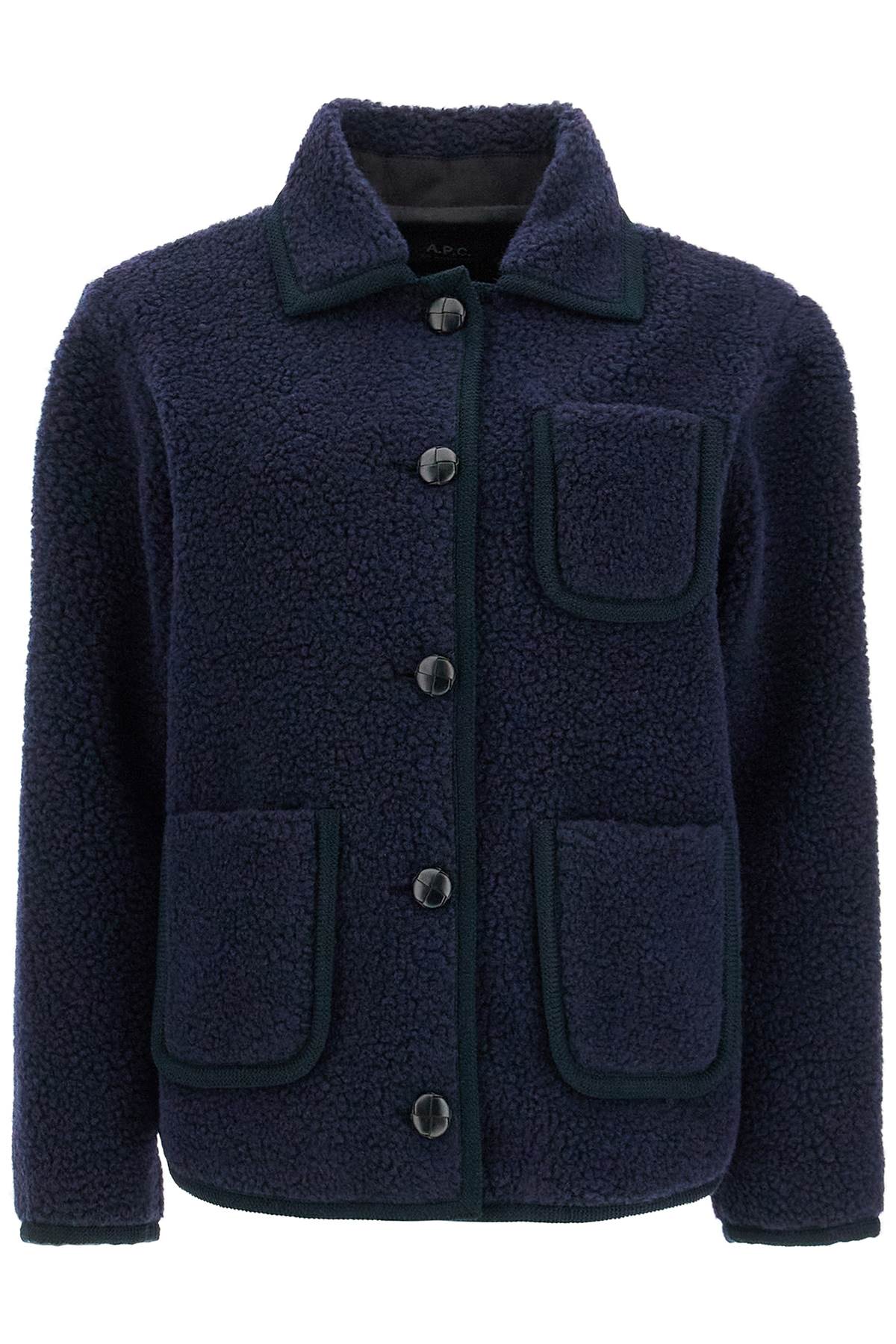 A.P.C. esther bouclé wool bl image 0