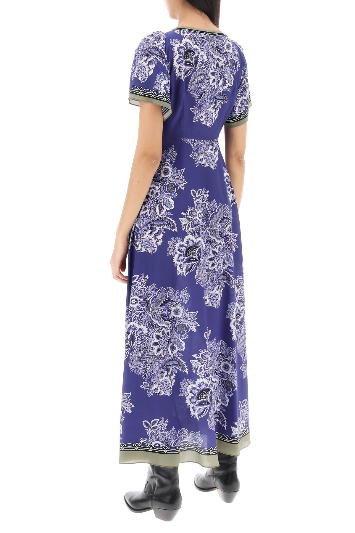 Etro maxi crepe de chine dress image 2