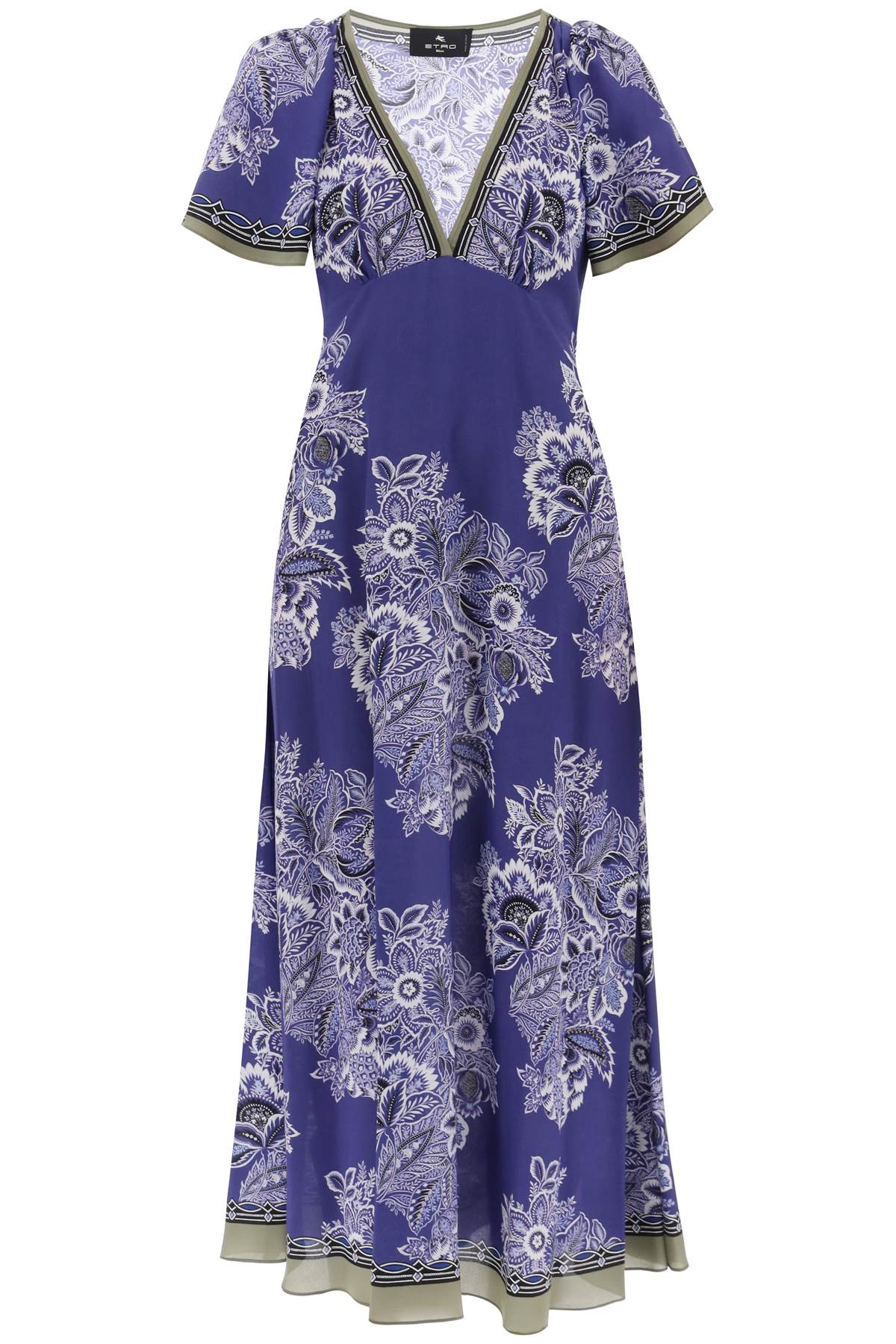 Etro maxi crepe de chine dress image 0