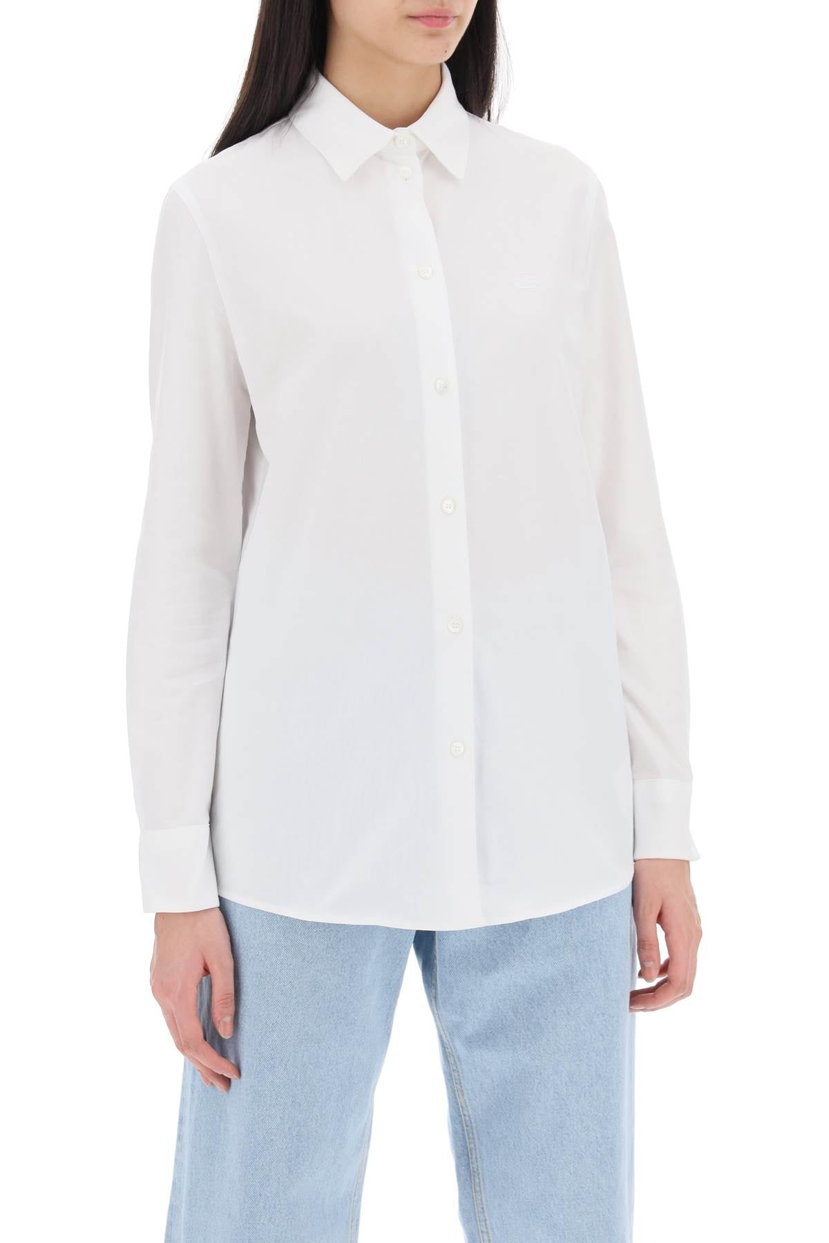 Etro Pegasus Embroidered Oxford Shirt image 1