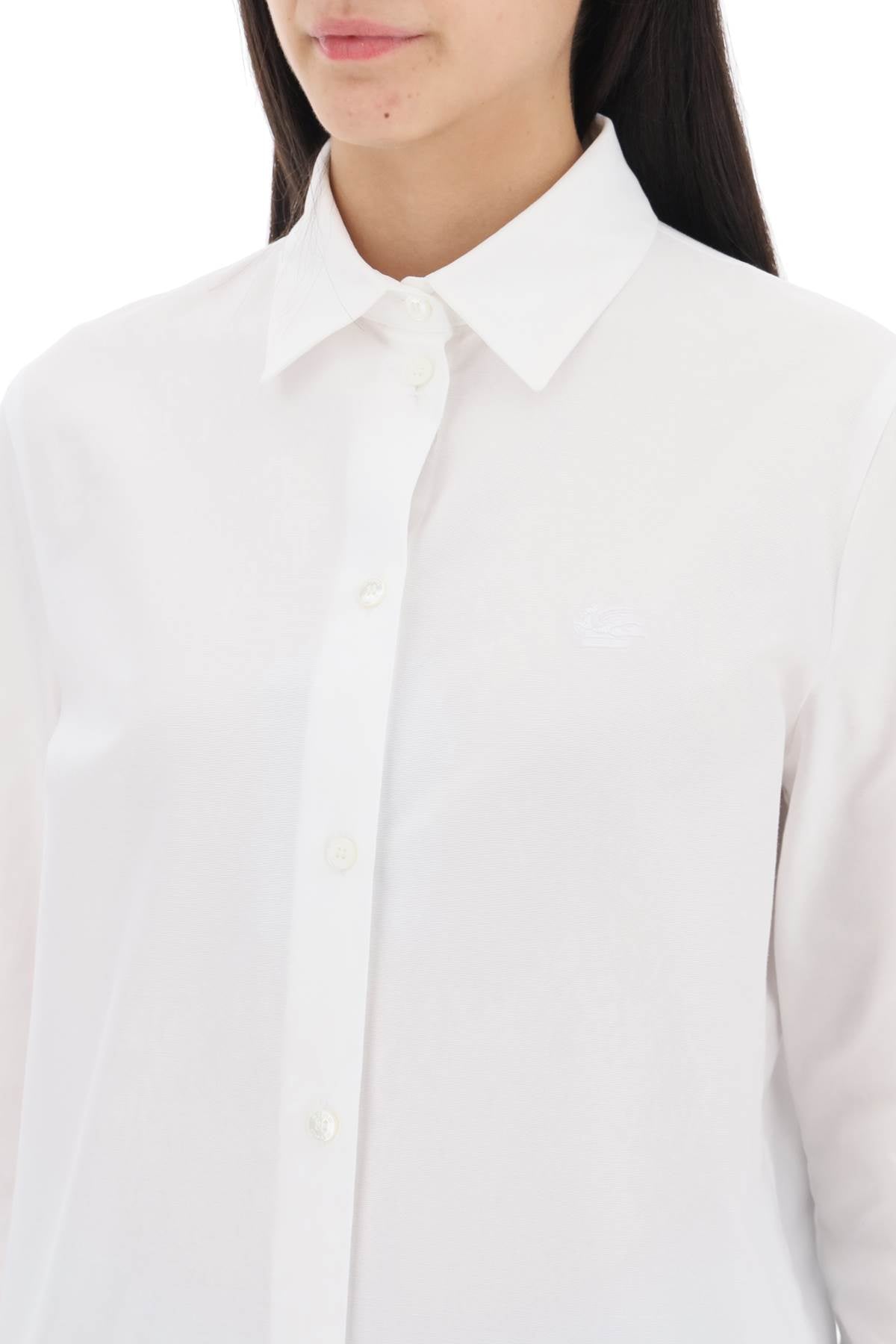 Etro Pegasus Embroidered Oxford Shirt image 3