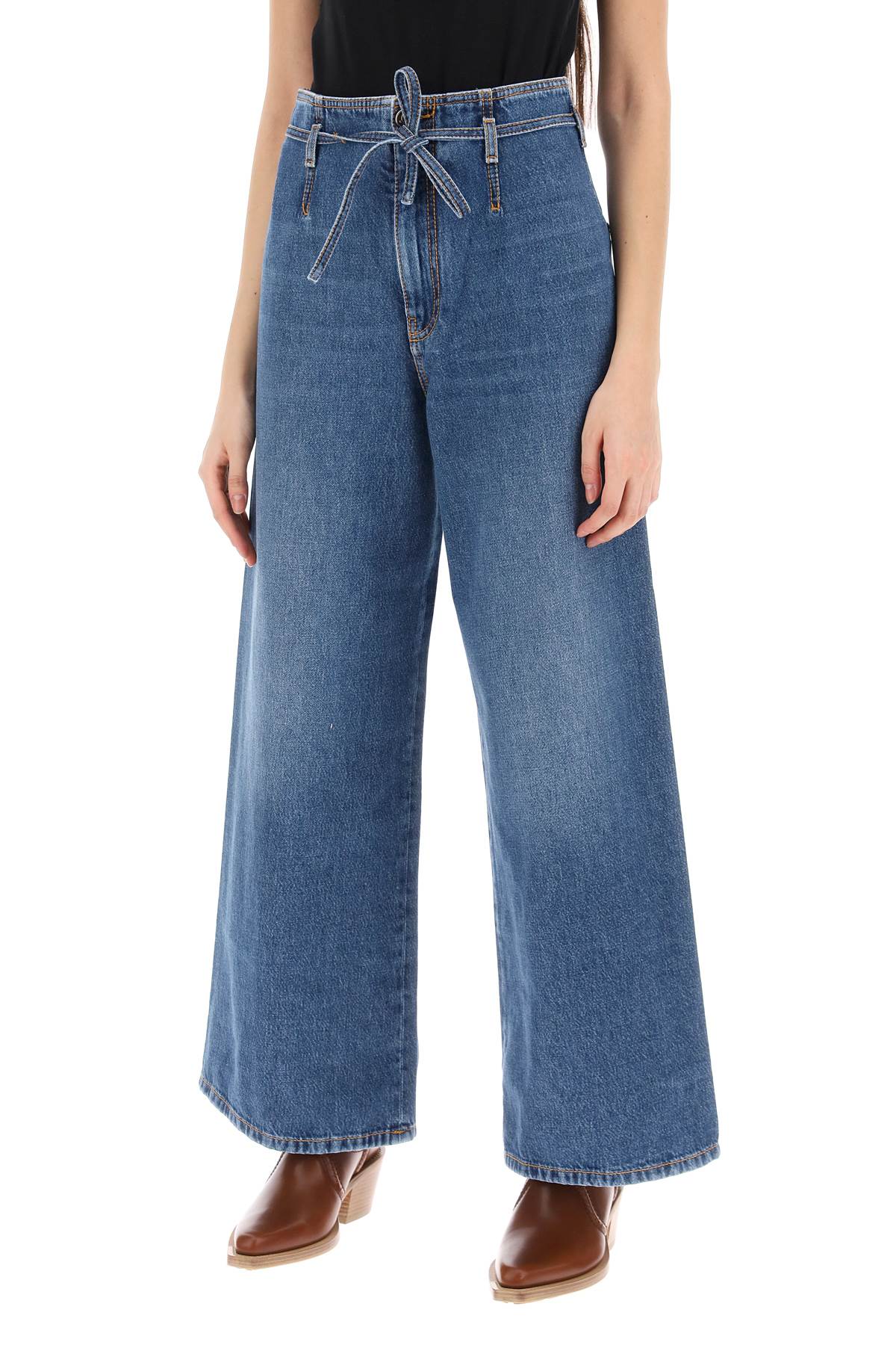 Etro wide leg jeans image 3