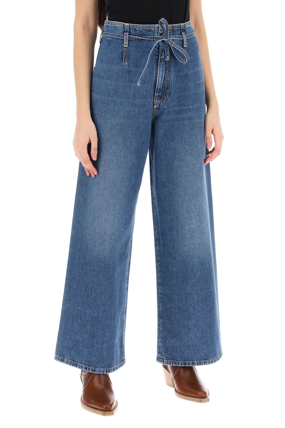 Etro wide leg jeans image 1