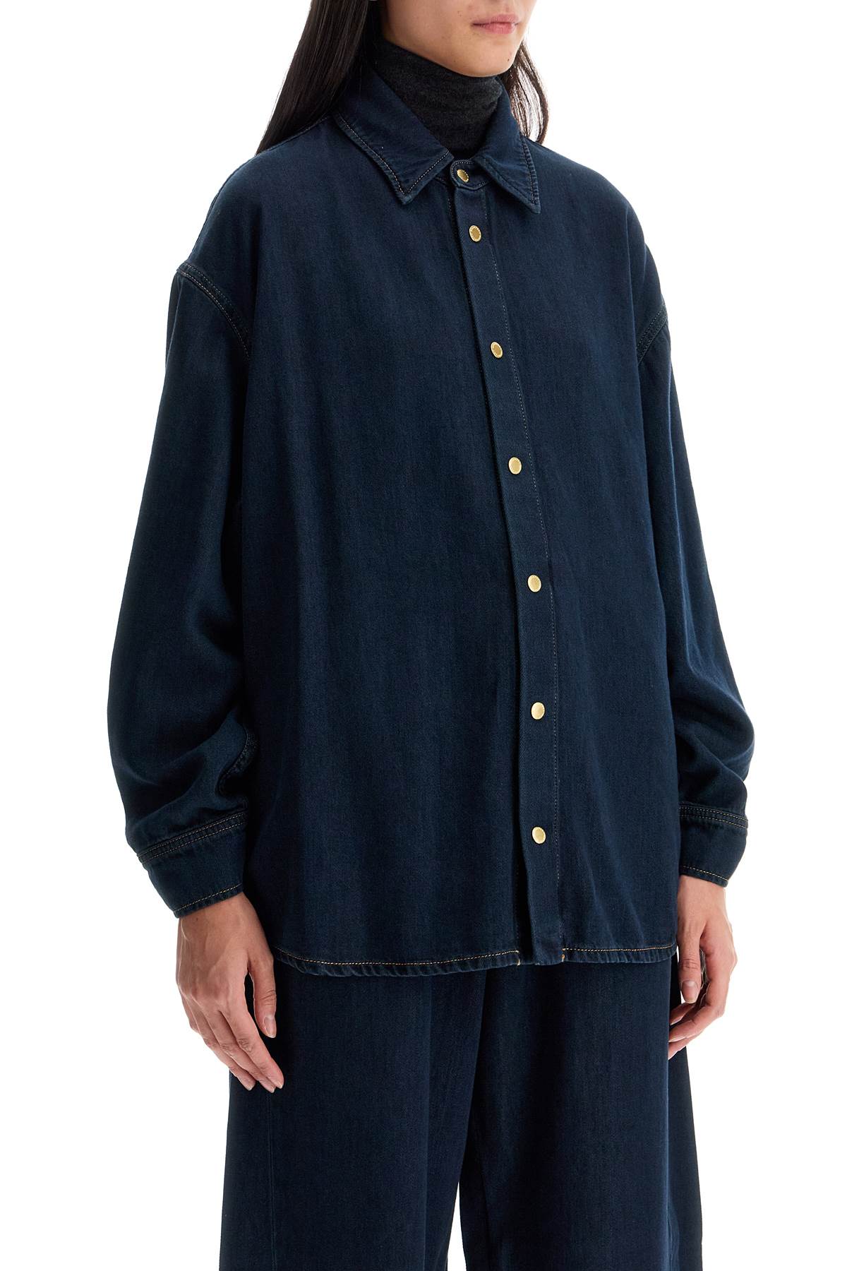 DARKPARK Keanu Tencel Denim Shirt - Oversized Fit image 1