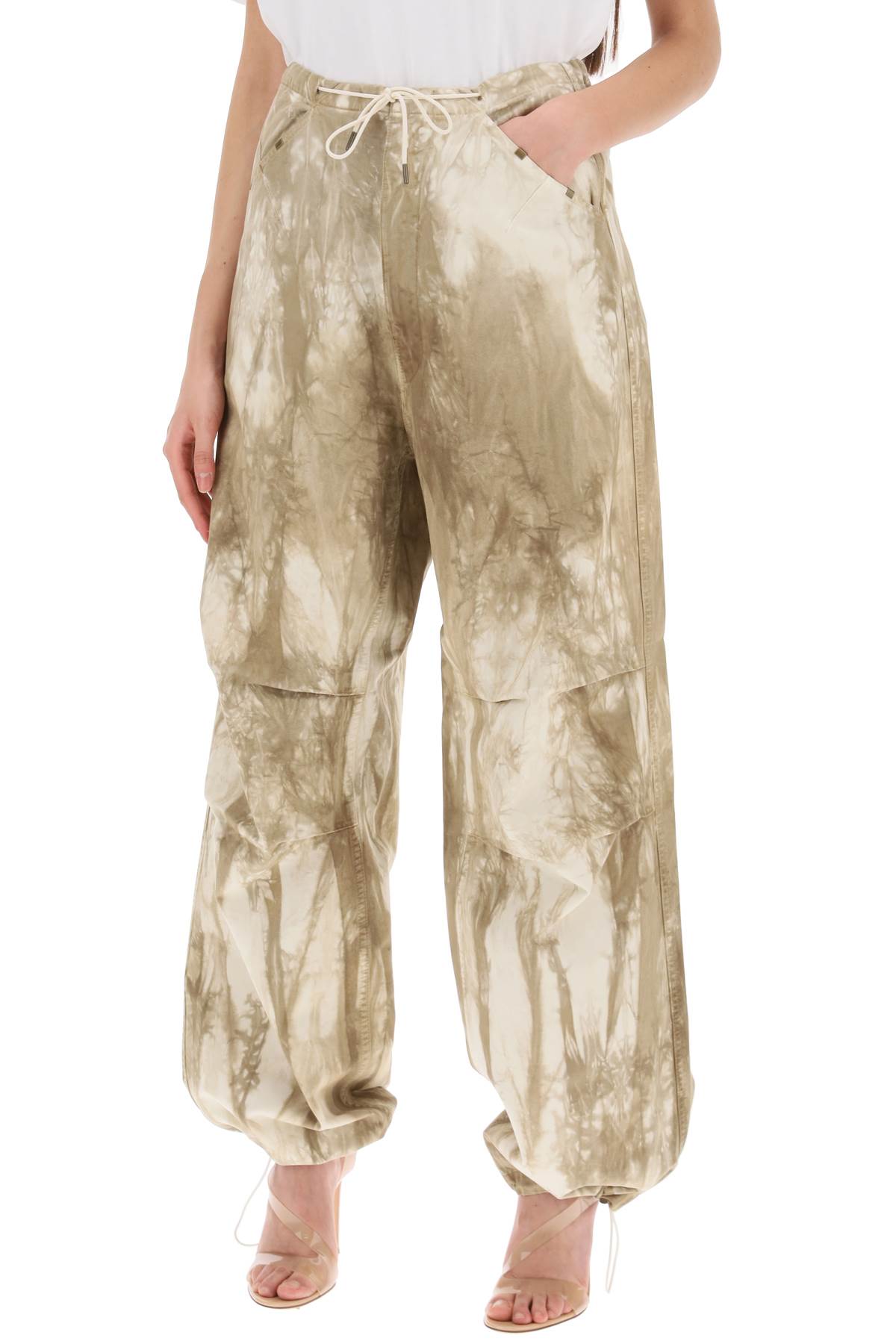 Darkpark daisy tie-dye baggy pants image 3