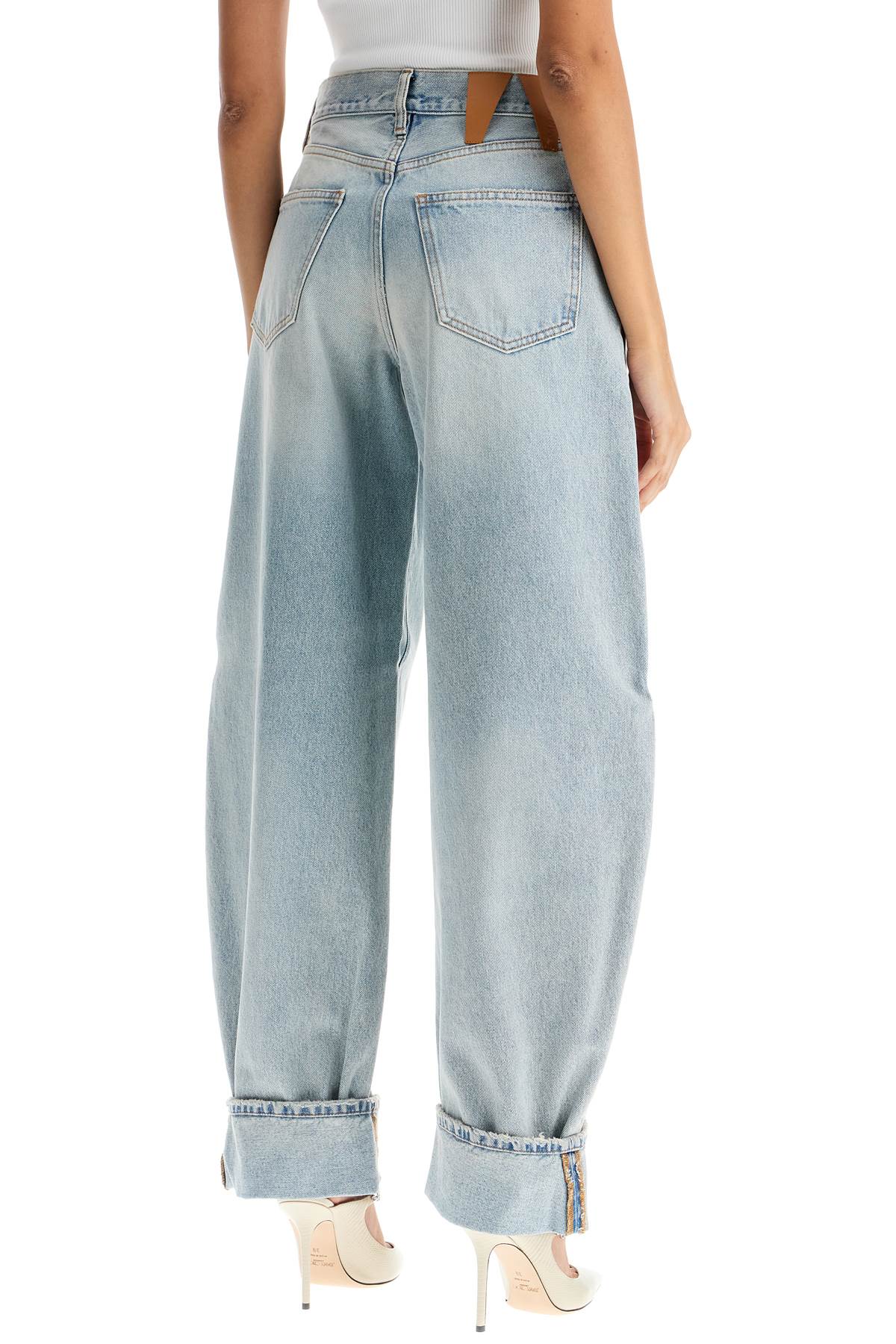 Darkpark Khris Barrel Jeans - Light Wash Denim image 2