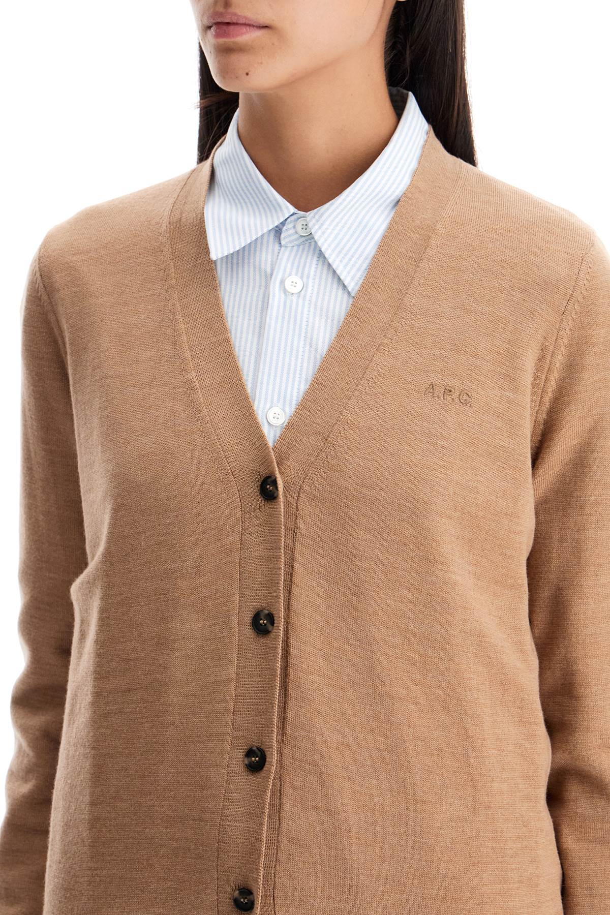 A.P.C. Salome Virgin Wool Cardigan image 3