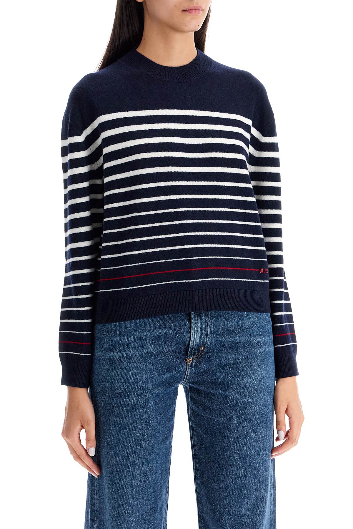 A.P.C. "striped wool billie pullover image 1