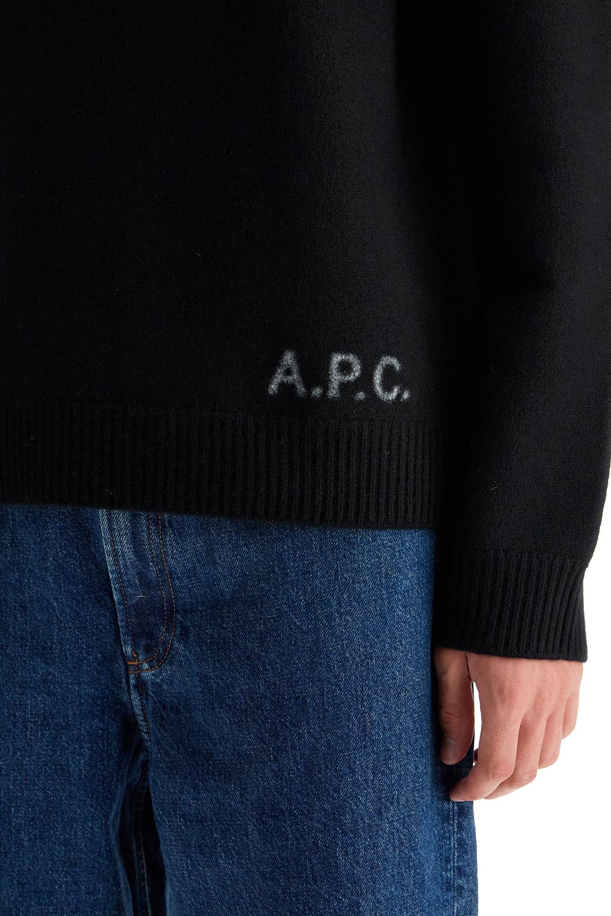 A.P.C. Compact Wool Edward Pullover Sweater image 3