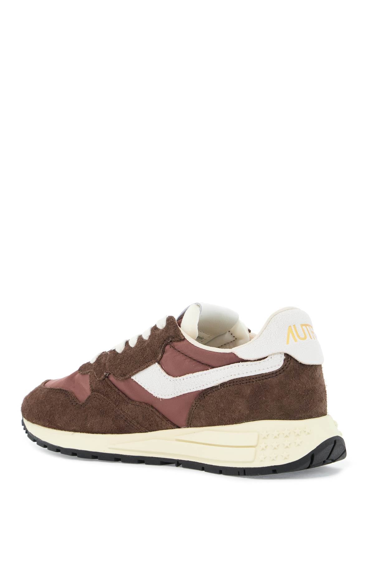 Autry Low-Cut Reelwind Sneakers: Suede and Nylon Design image 2