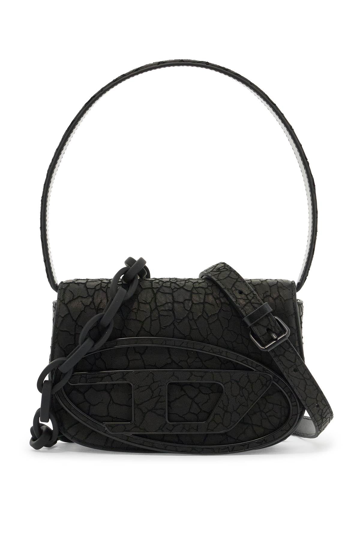 Diesel 1DR Leather Shoulder Bag with Dry Finish image 0