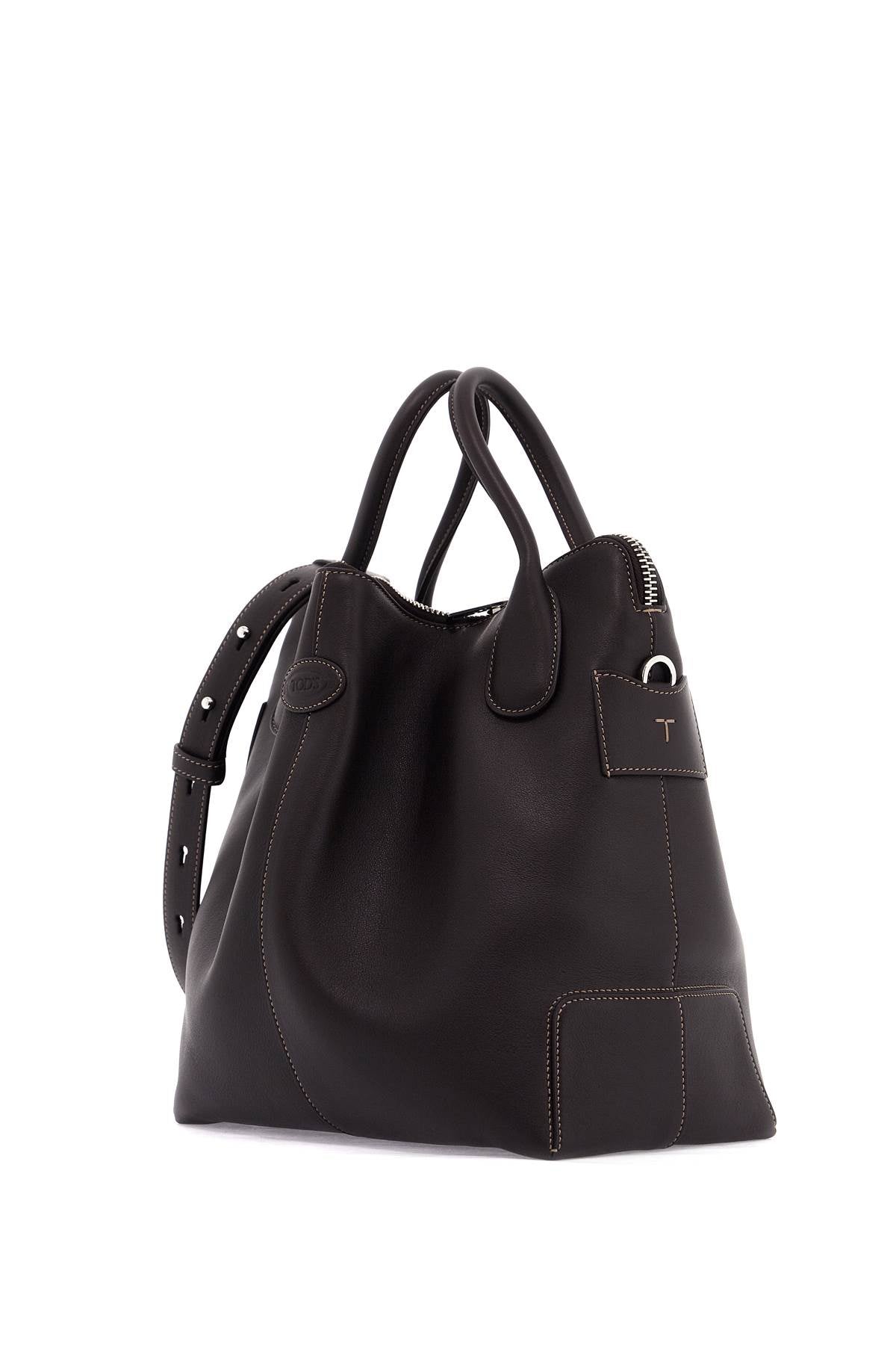 Tod'S leather medium-sized swing bag for women image 2