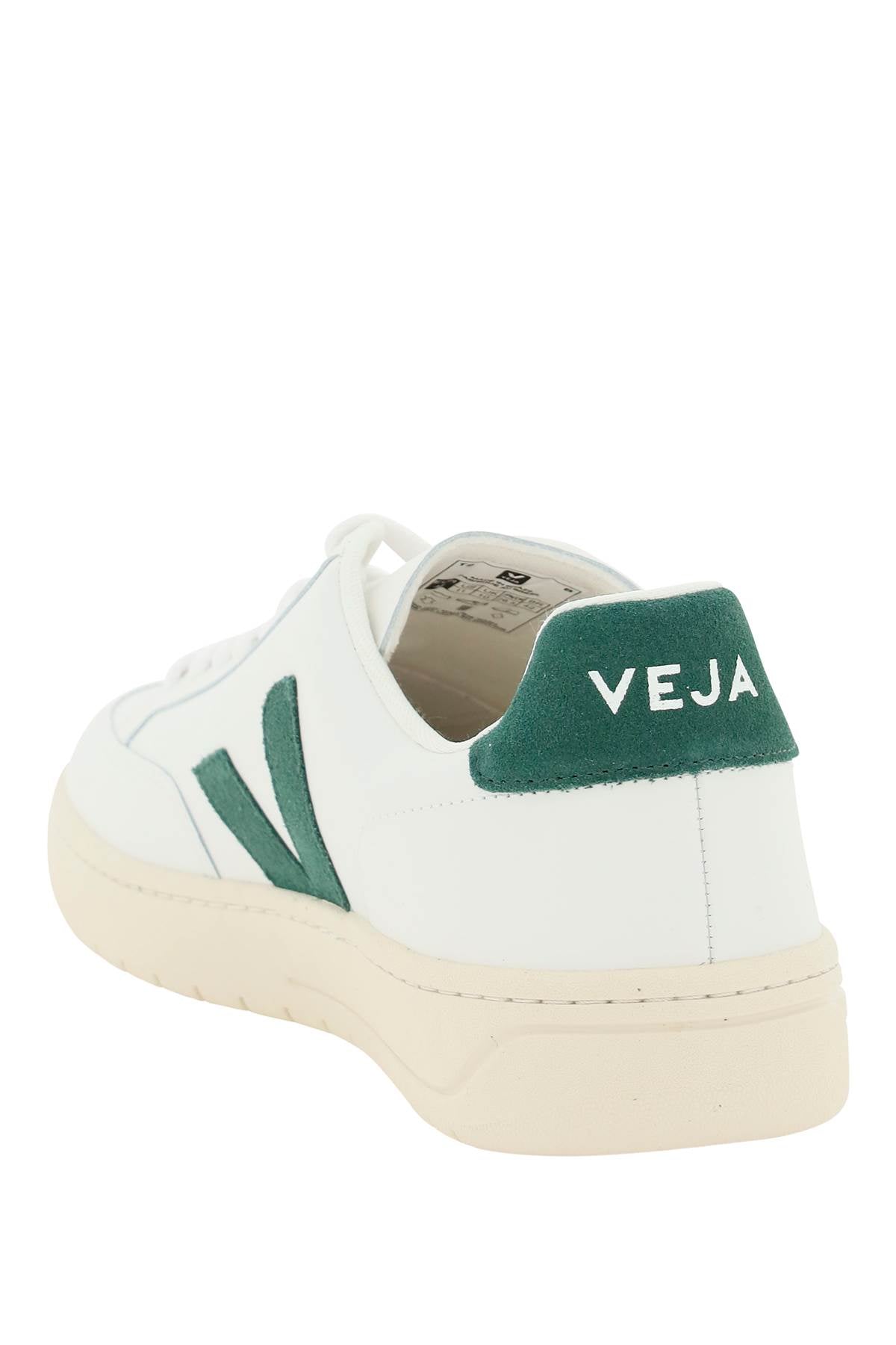 VEJA V-12 Leather Sneakers: Sustainable Style Meets Comfort image 2