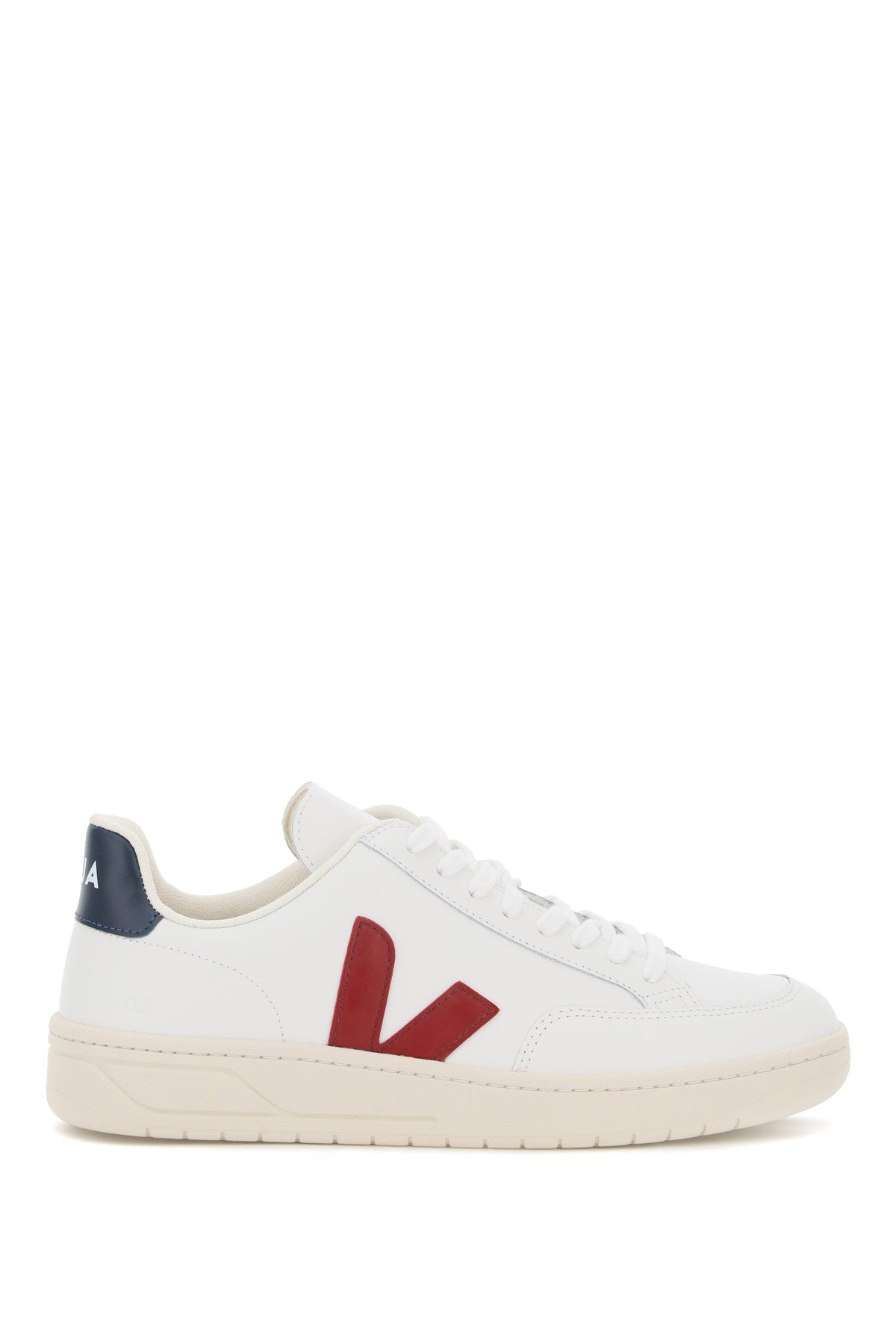 VEJA V-12 Leather Sneakers: Sustainable and Stylish image 0