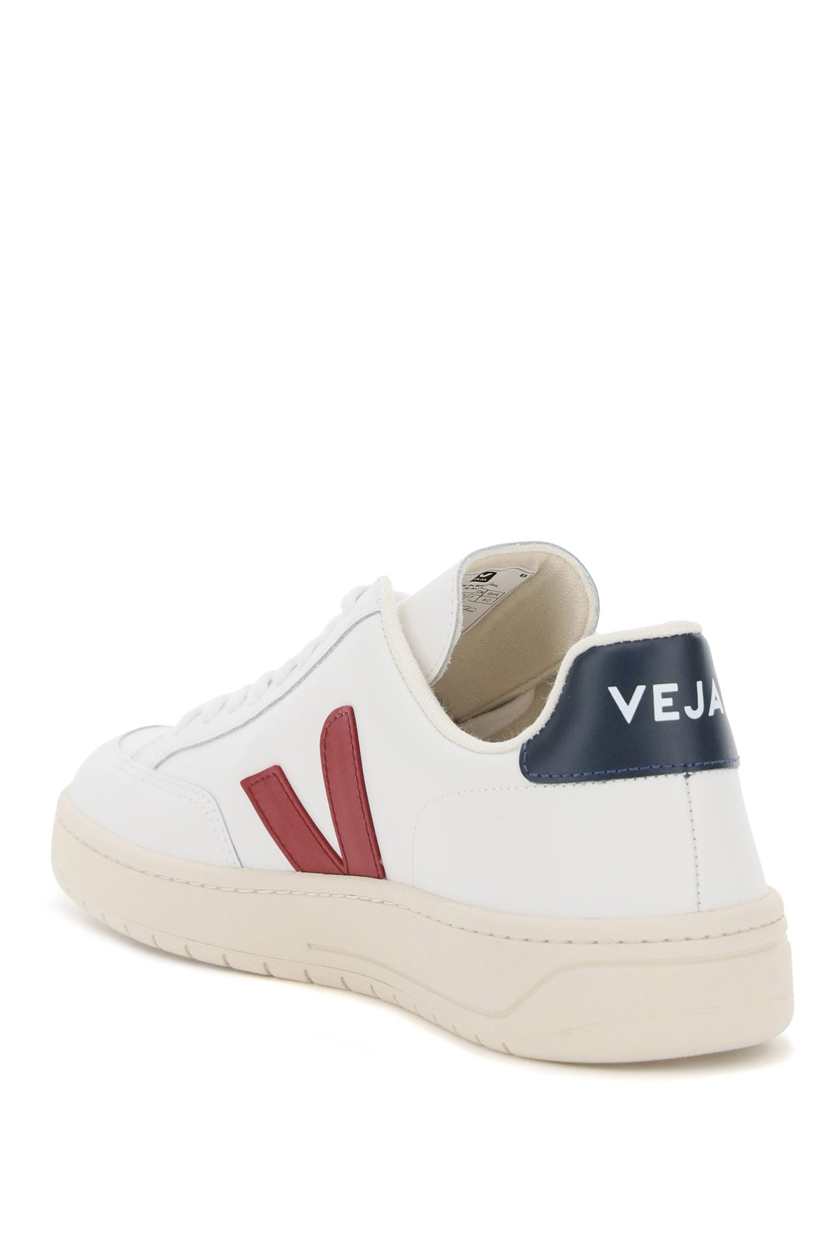 VEJA V-12 Leather Sneakers: Sustainable and Stylish image 2