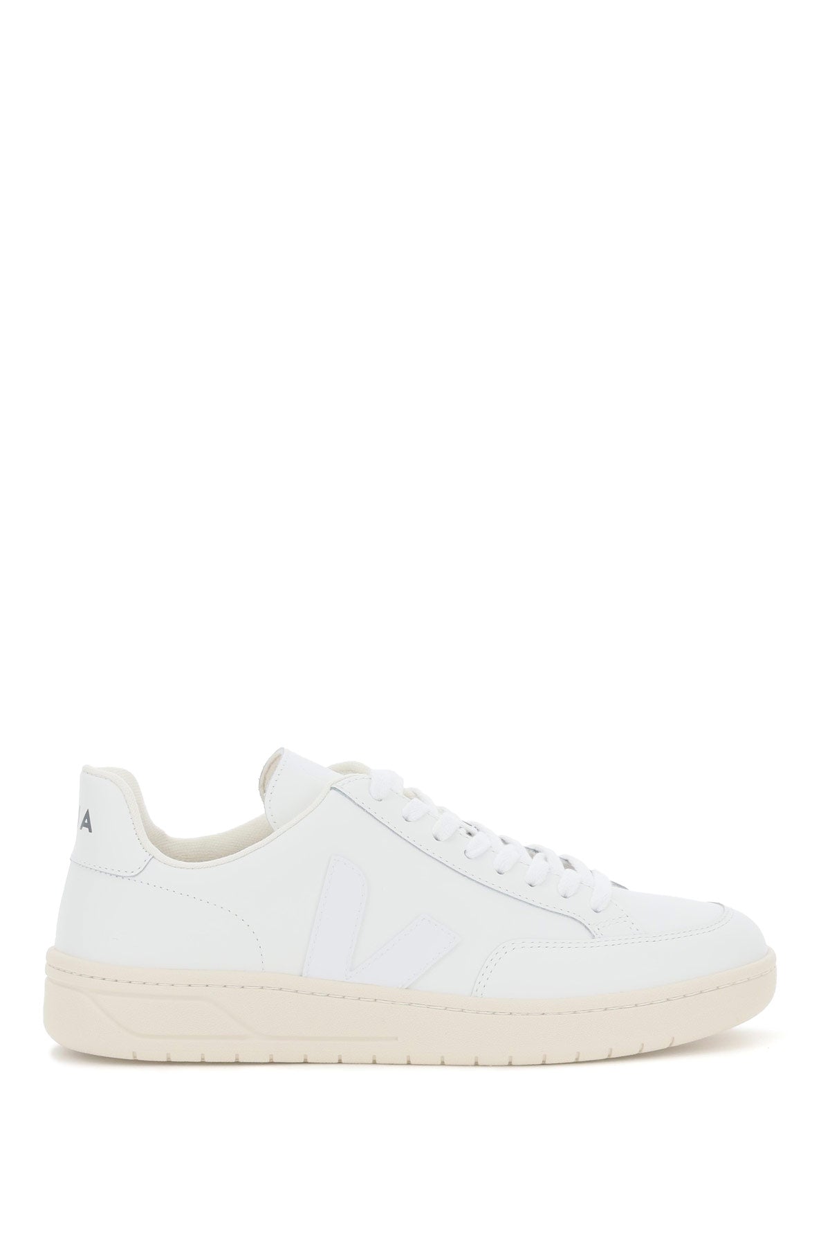 Veja V-12 Leather Sneaker: Sustainable Style Meets Comfort image 0