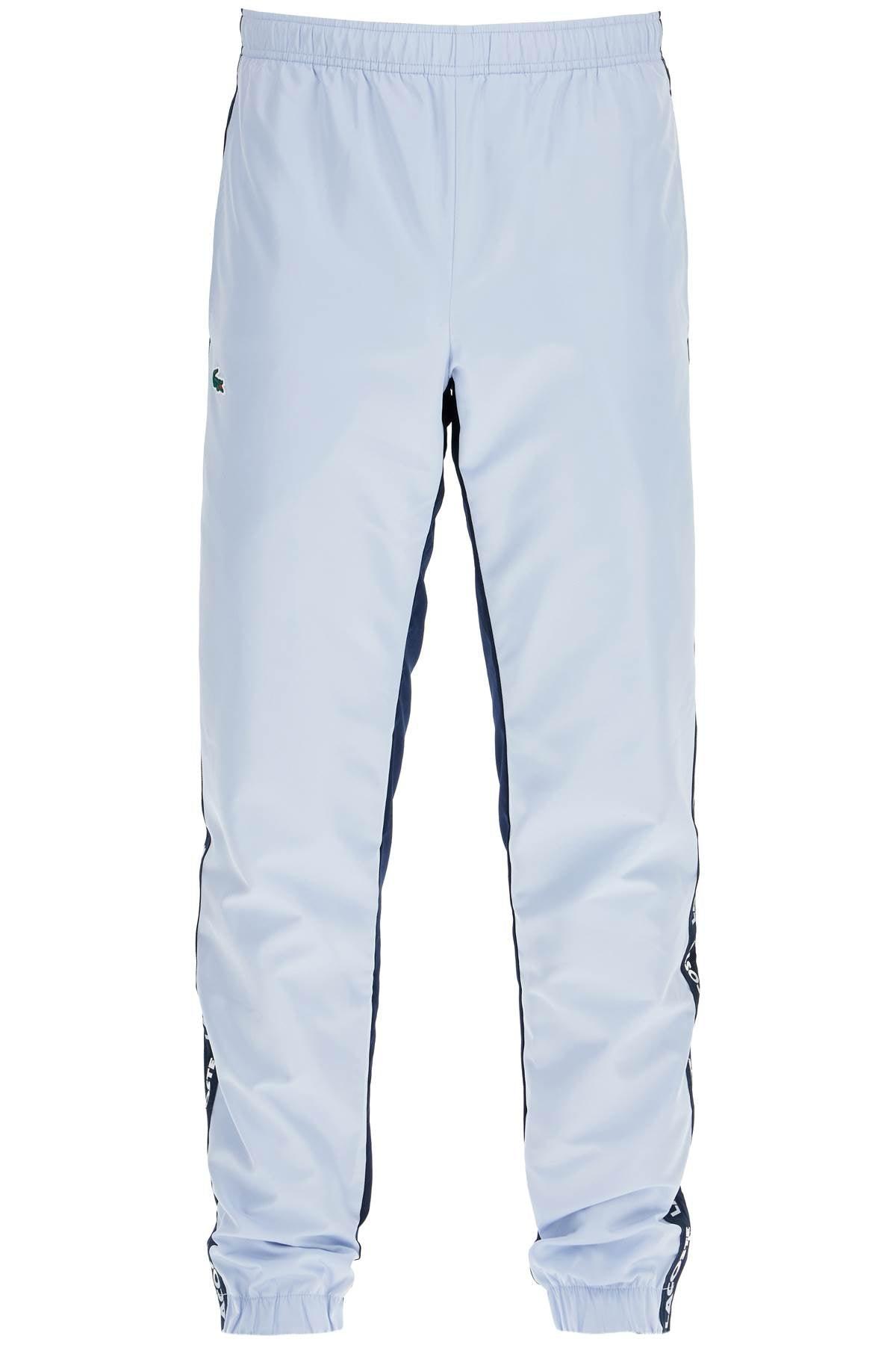 Lacoste Recycled Taffeta Joggers with Color Block Design image 0