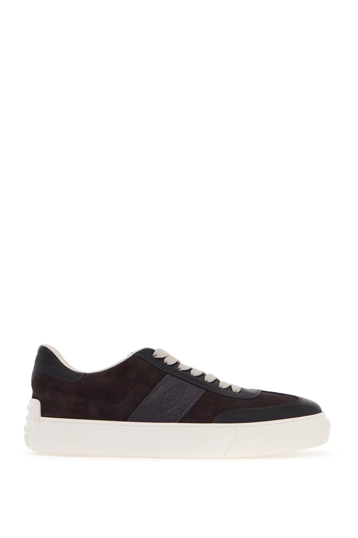 Tod's Suede Leather Sneakers with Hammered Inserts image 0