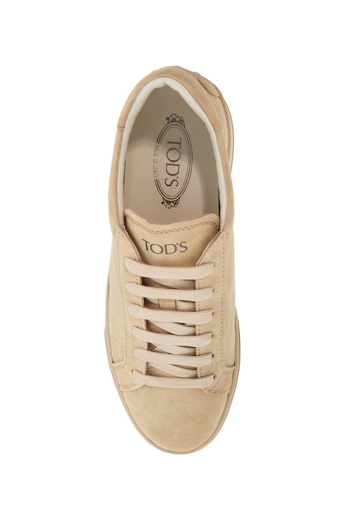 Tod'S cassetta 04l natural light lace-up shoes image 1