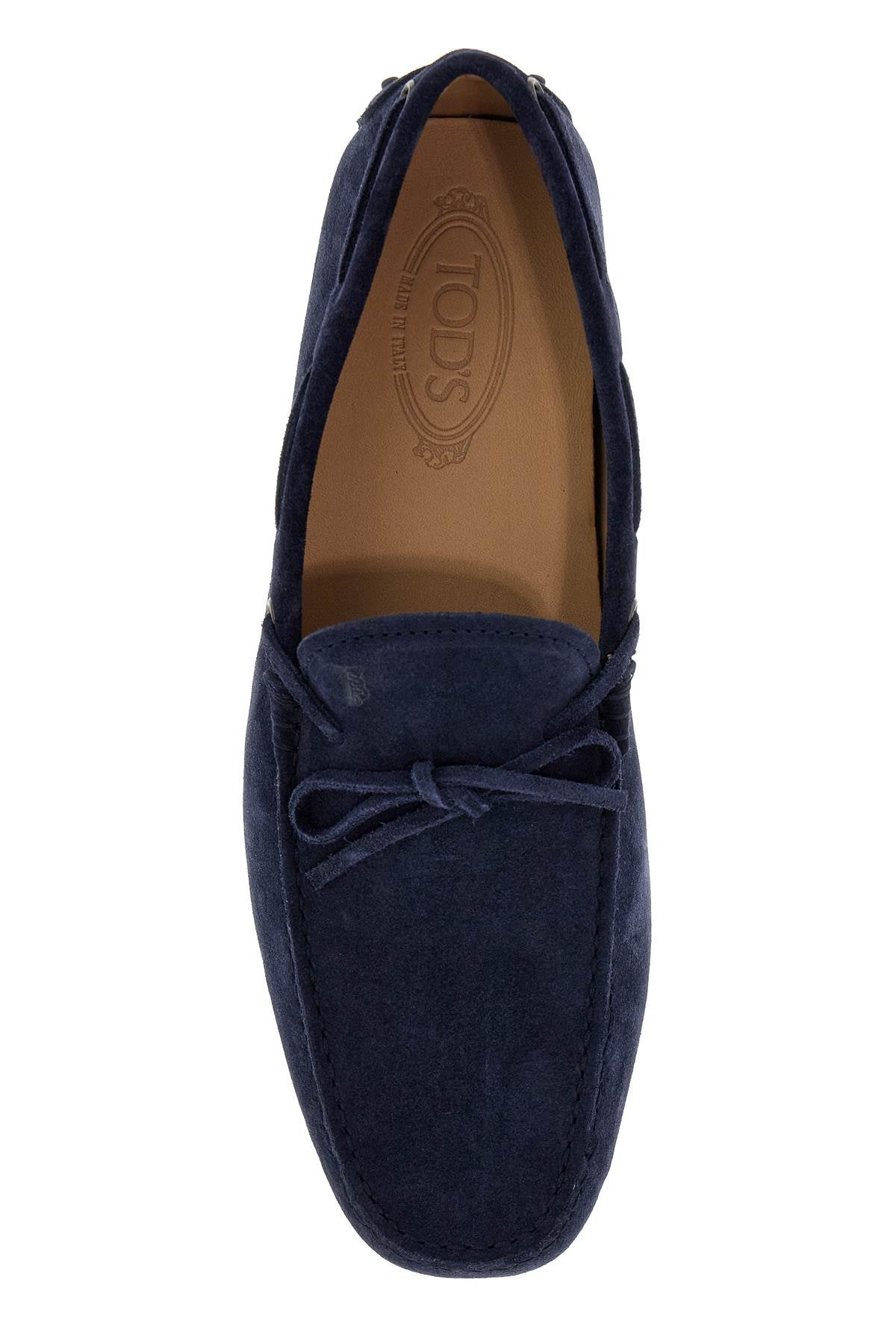 Tod's Gommino Suede Loafers with Laces image 1