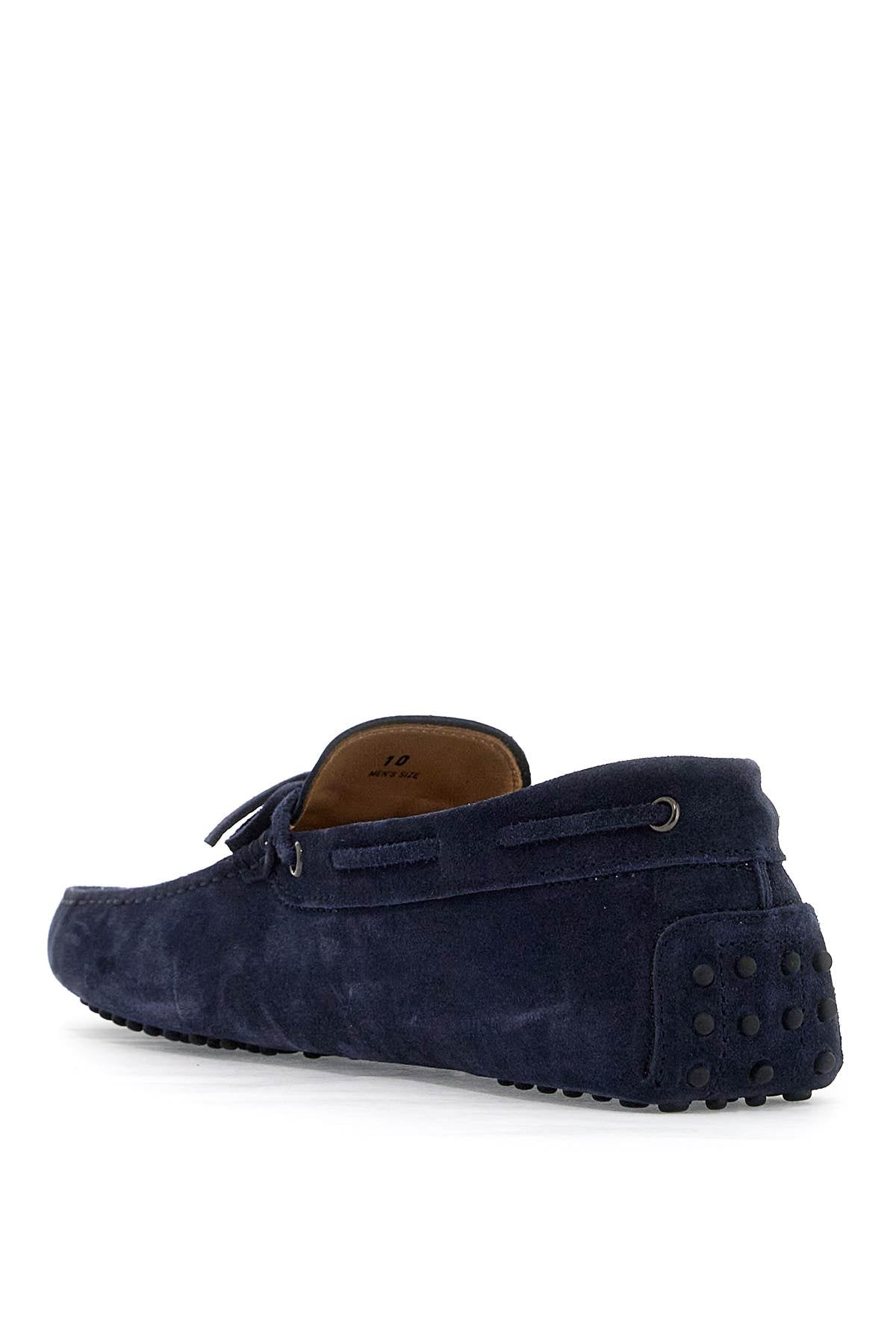 Tod's Gommino Suede Loafers with Laces image 2