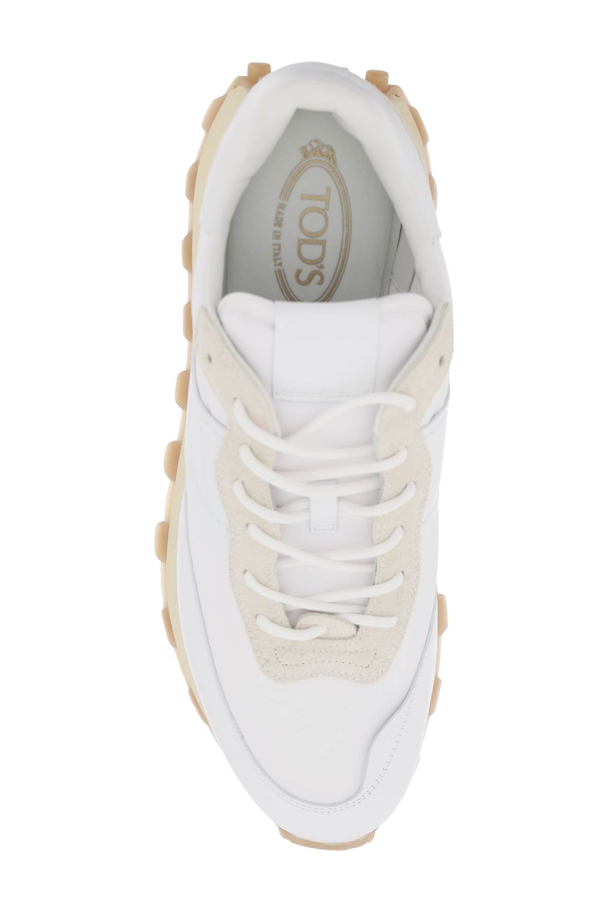 Tod'S leather and fabric 1t sneakers image 1