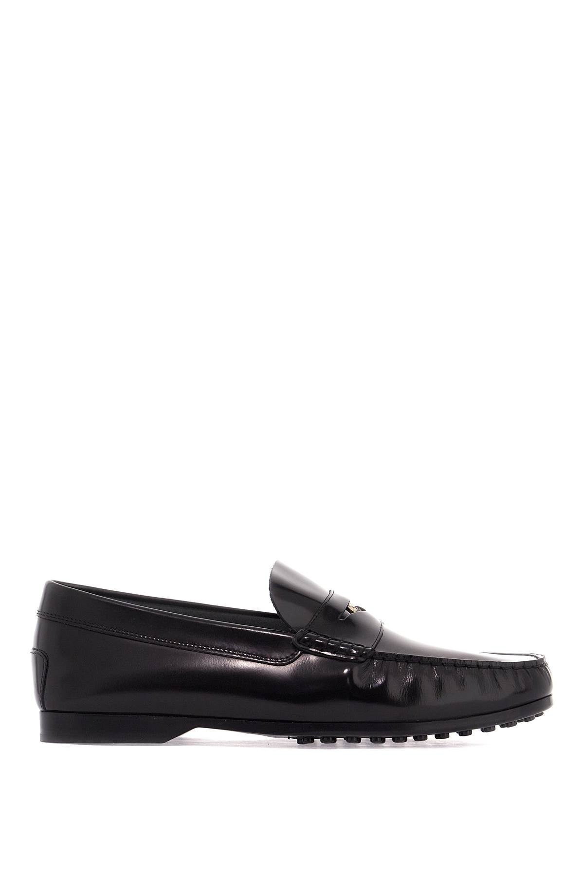 Tod'S brushed leather loafers with penny detail image 0