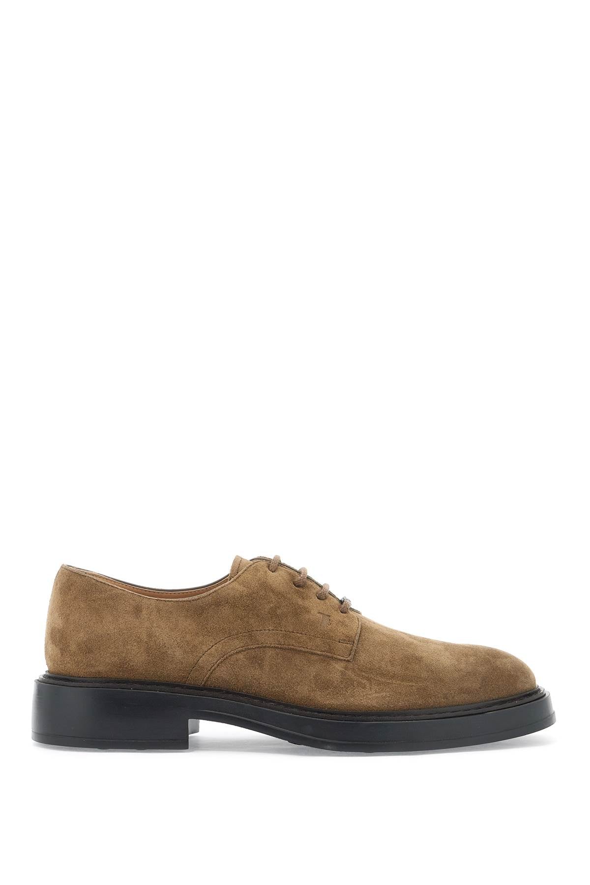 Tod's Men's Suede Leather Lace-up Shoes image 0