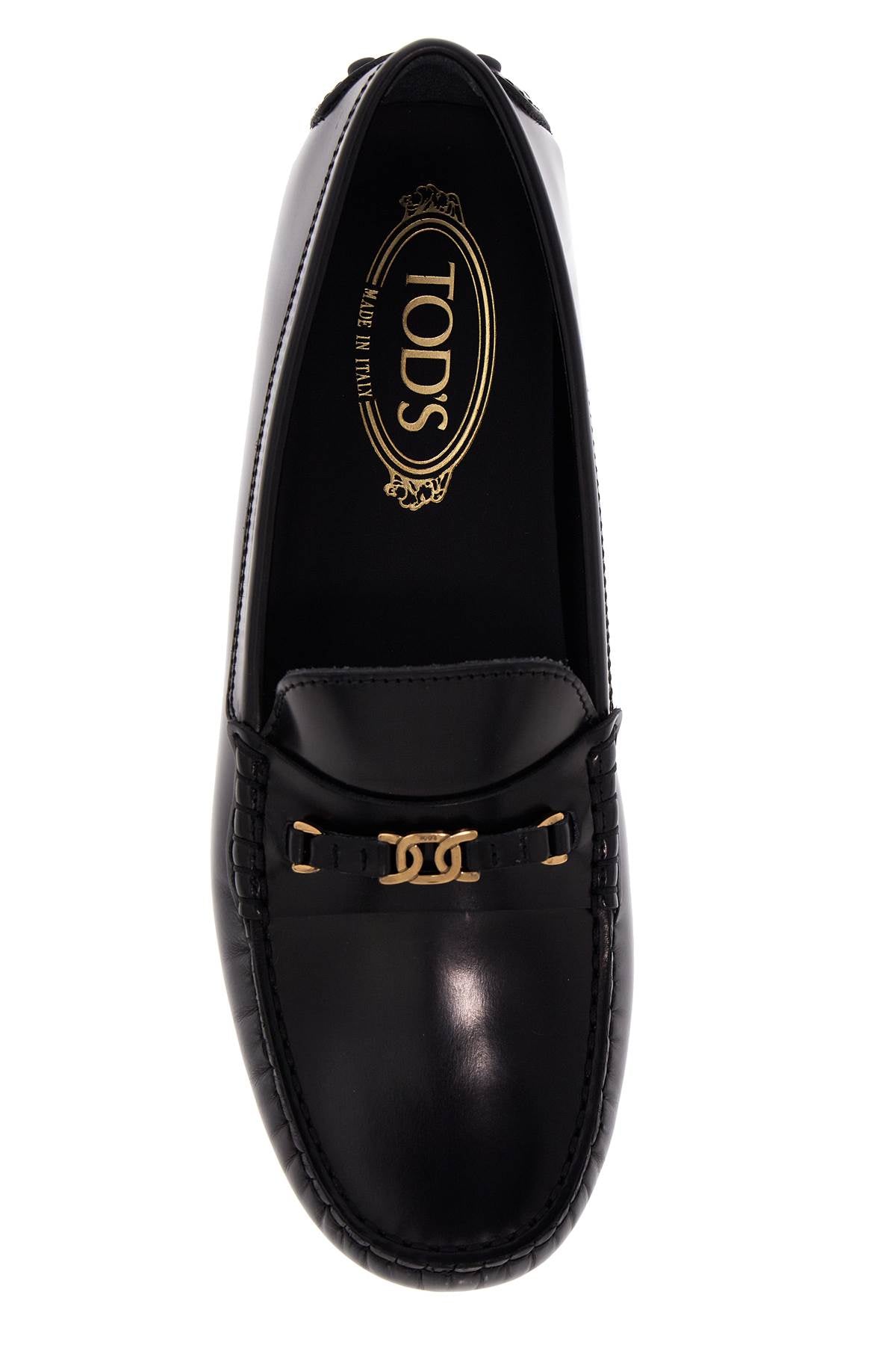 Tod's Tassel Loafers with Gold Chain Detail image 1