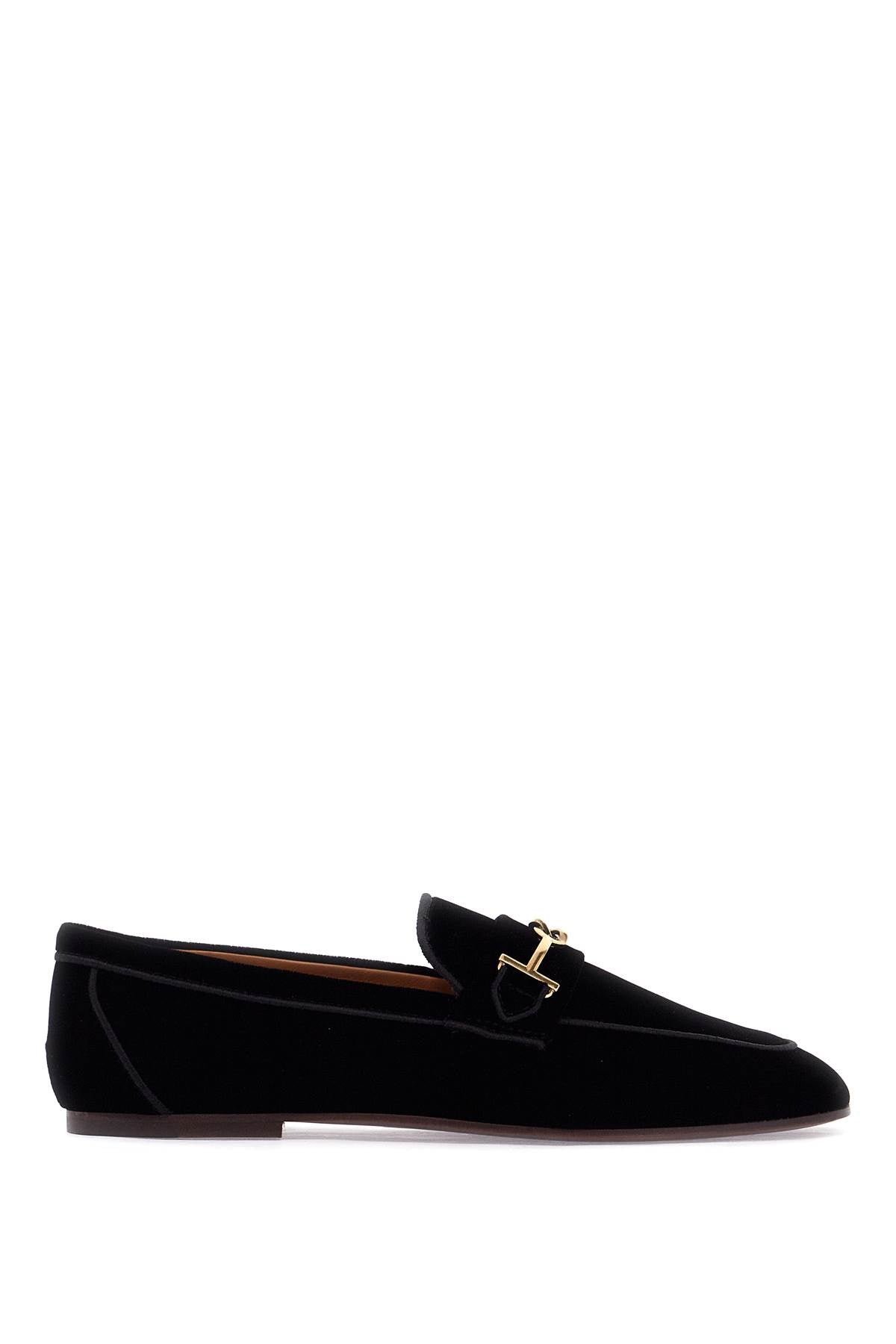 Tod's Double T Velvet Loafers image 0