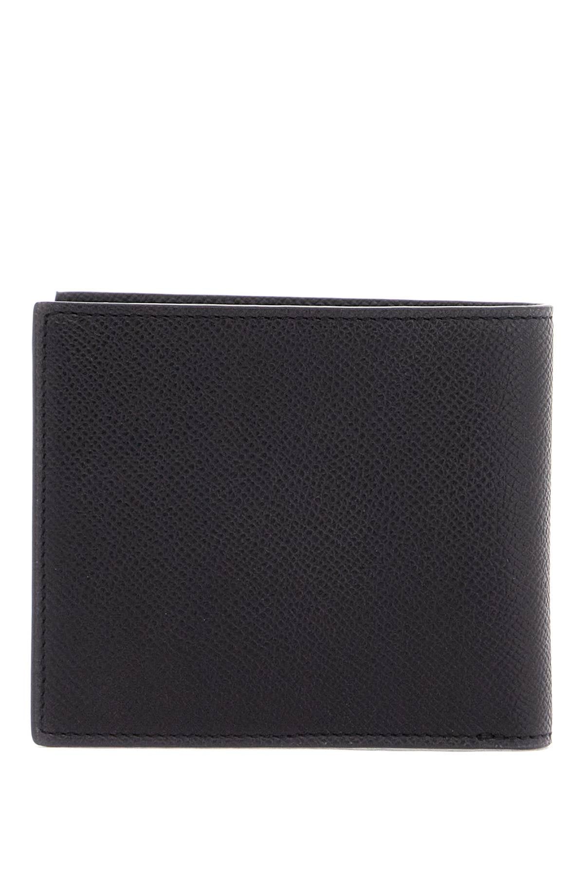 Tom Ford compact foldable black calfskin wallet made in italy image 2